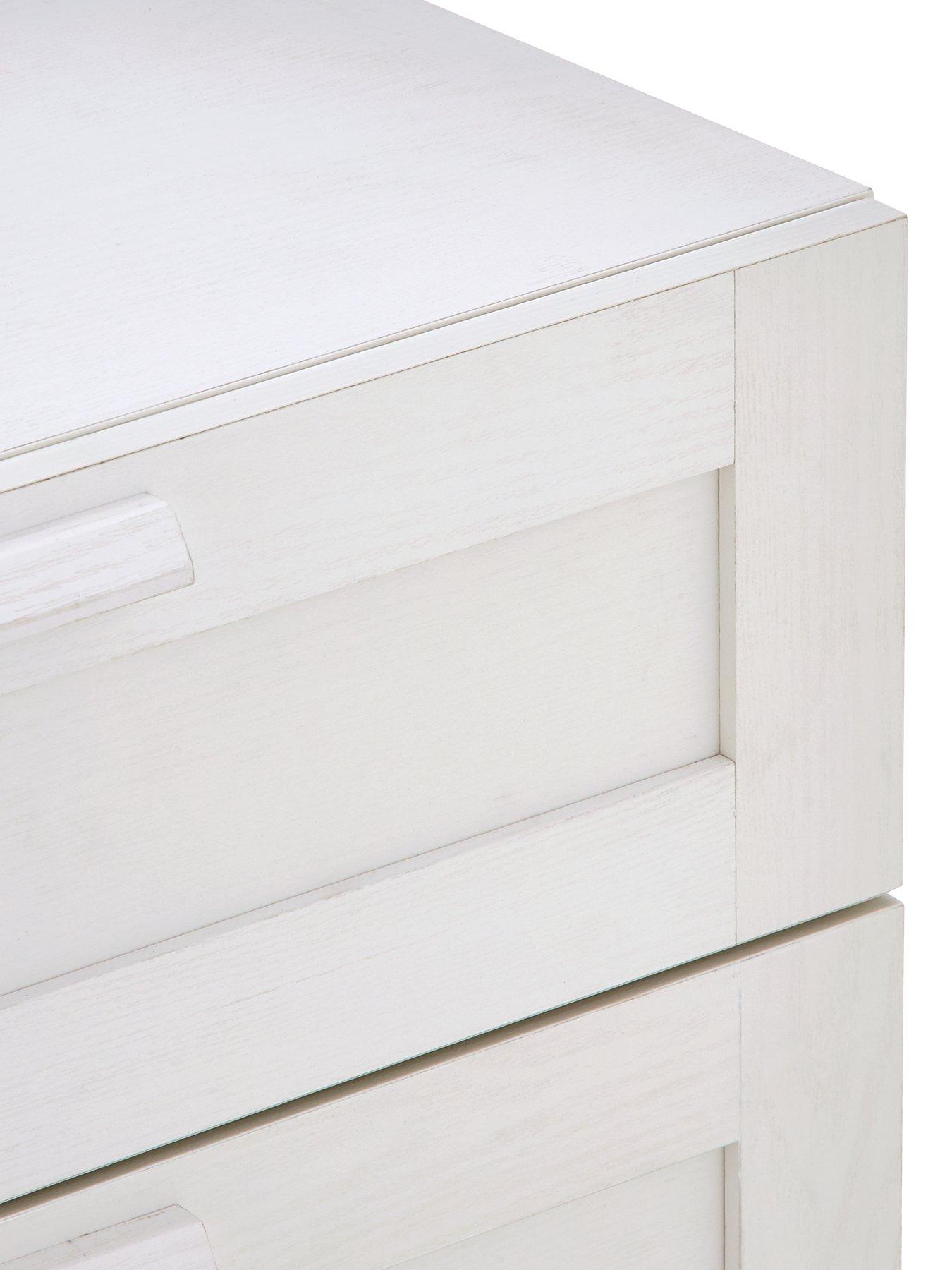 Image 6 of 6 of The Very Collection Taryn Kids&nbsp;2 Drawer Bedside Chest - White