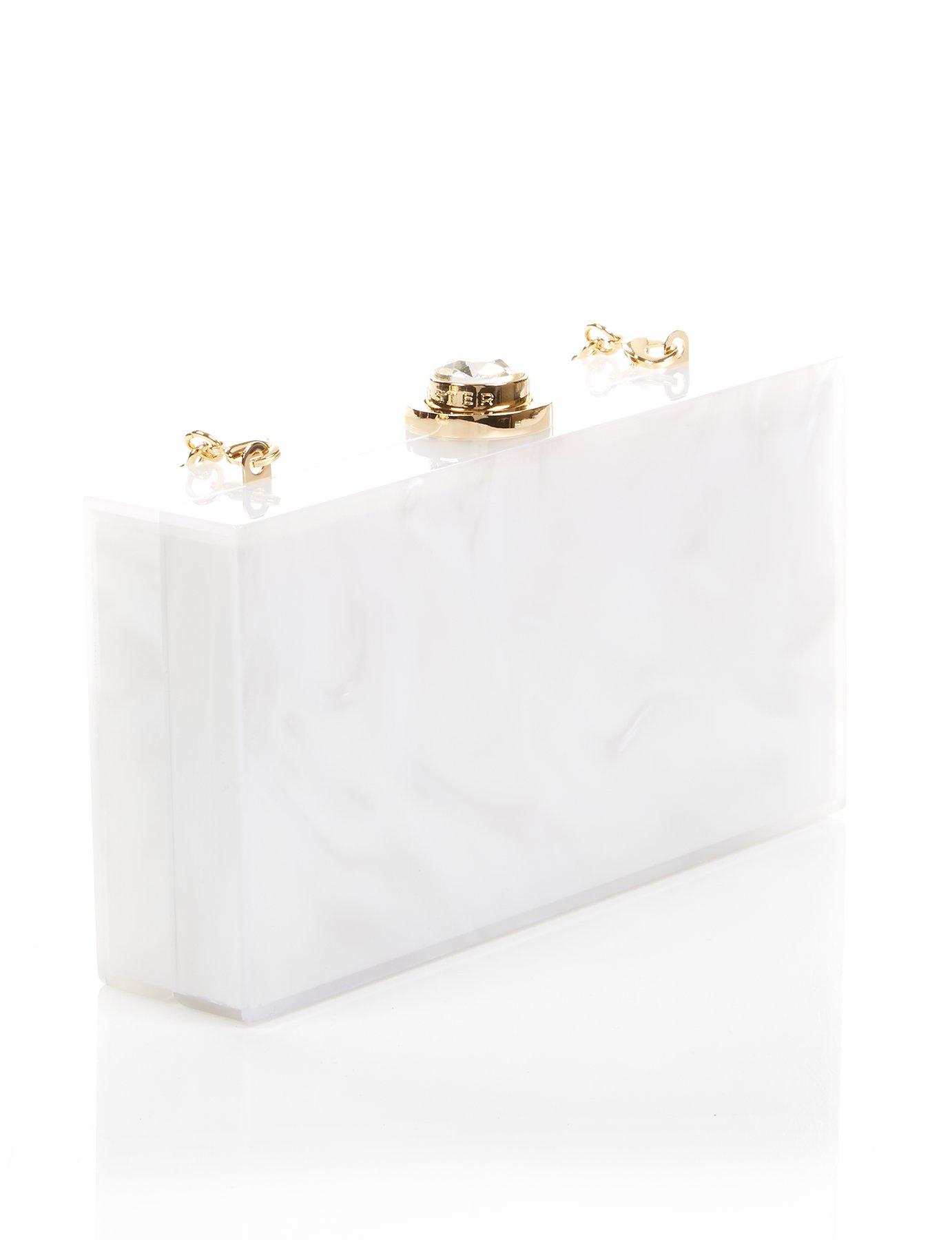 White box clutch sale