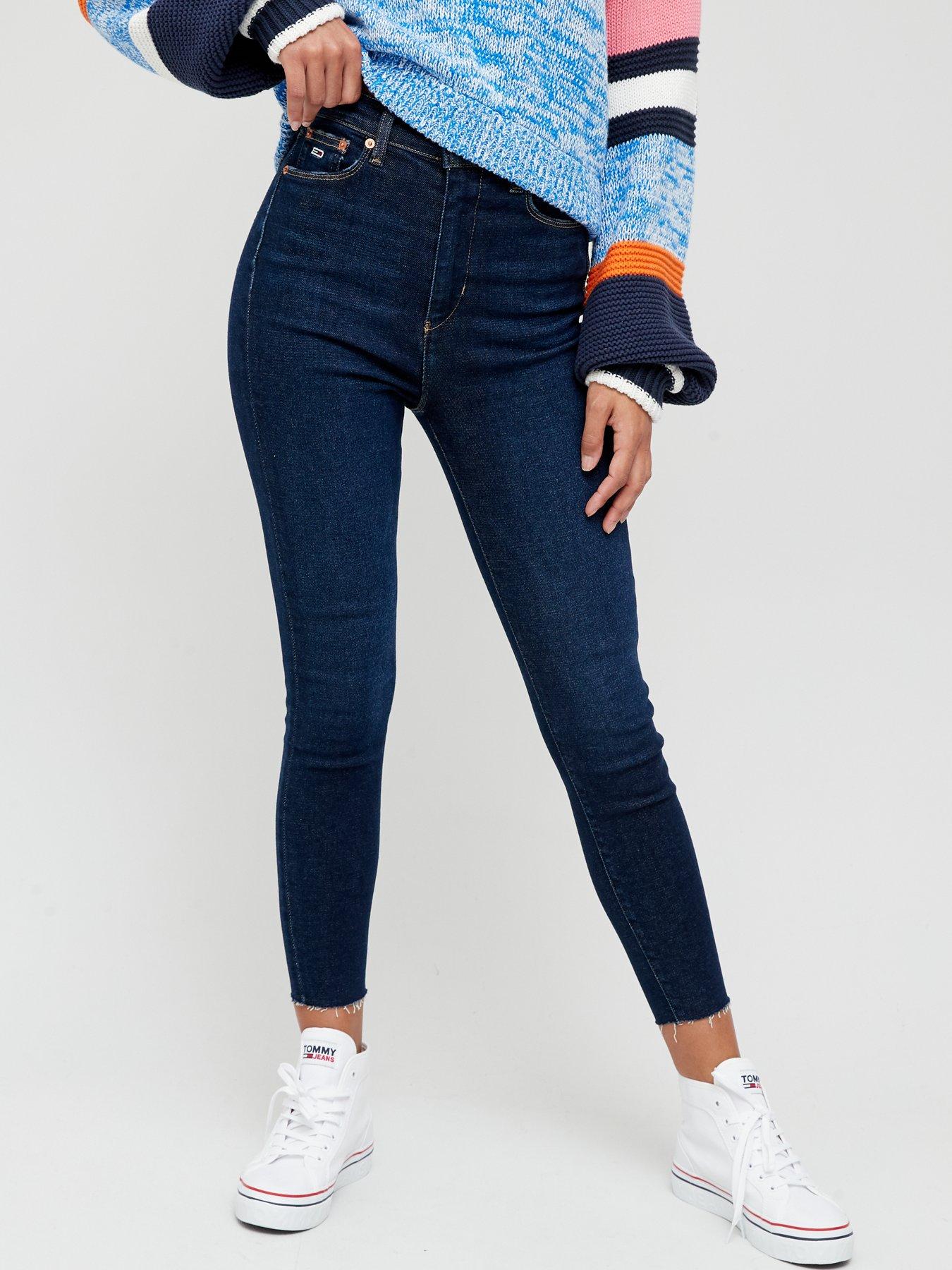 Tommy jeans high rise deals super skinny