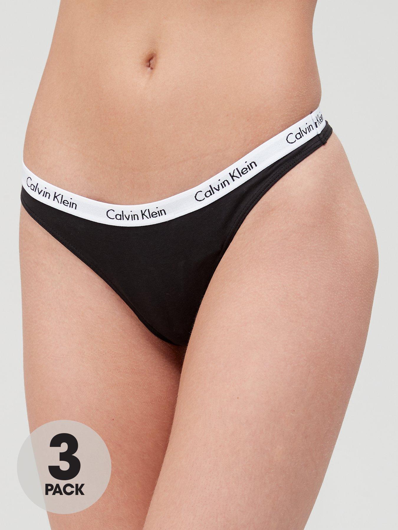 Calvin klein outlet thong size guide