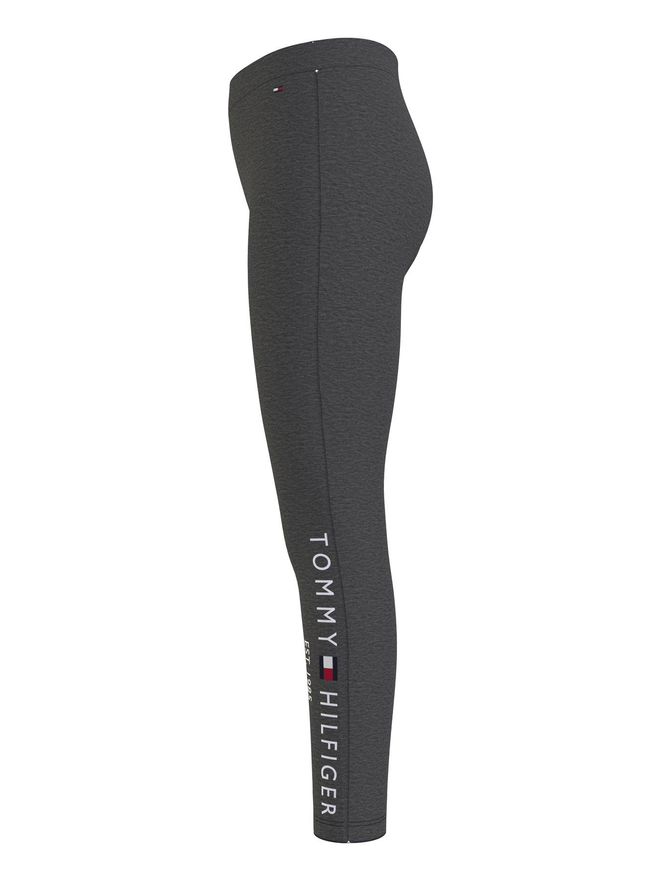 Image 3 of 3 of Tommy Hilfiger Girls Essential Legging - Black