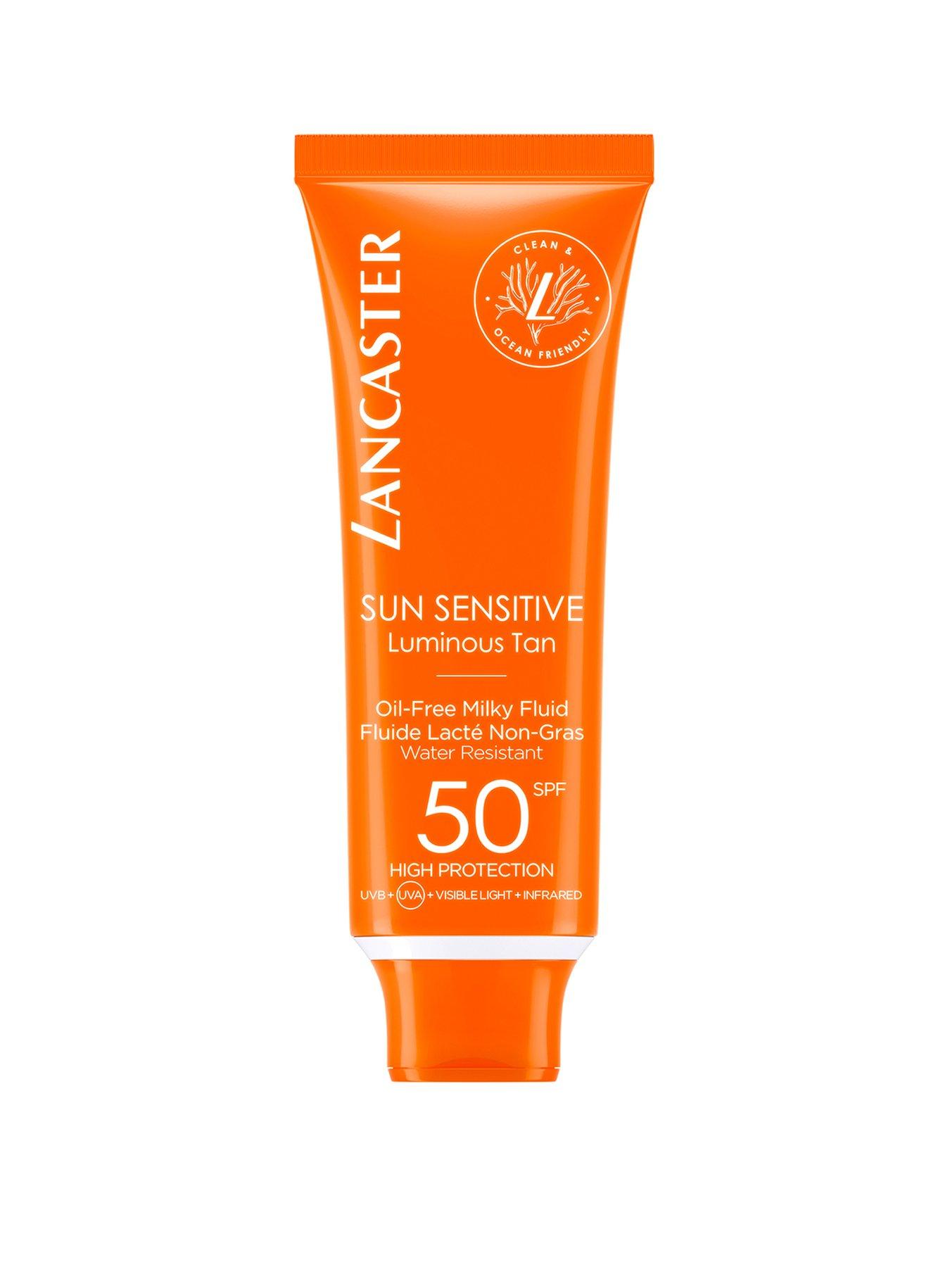 undefined Lancaster Sun Sensitive Oil-Free Milky Face Fluid Sunscreen  &  Sun Protection Cream SPF50 50ml