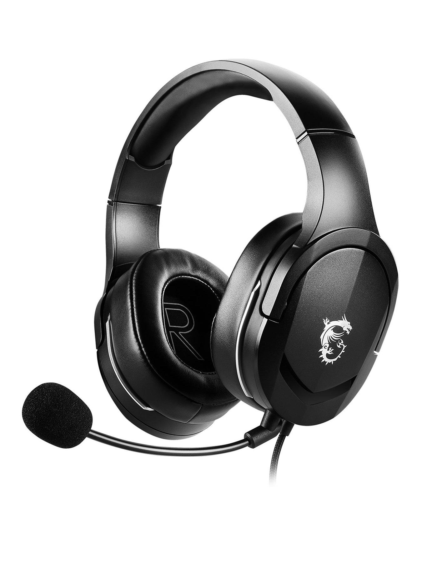 Lightweight outlet gaming headphones