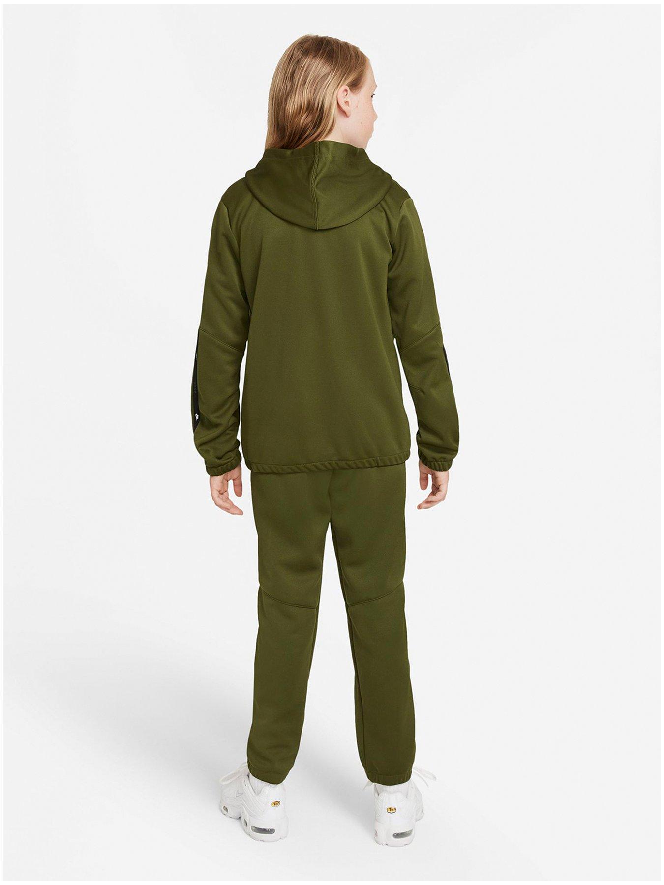 Nike tracksuit cheap olive green