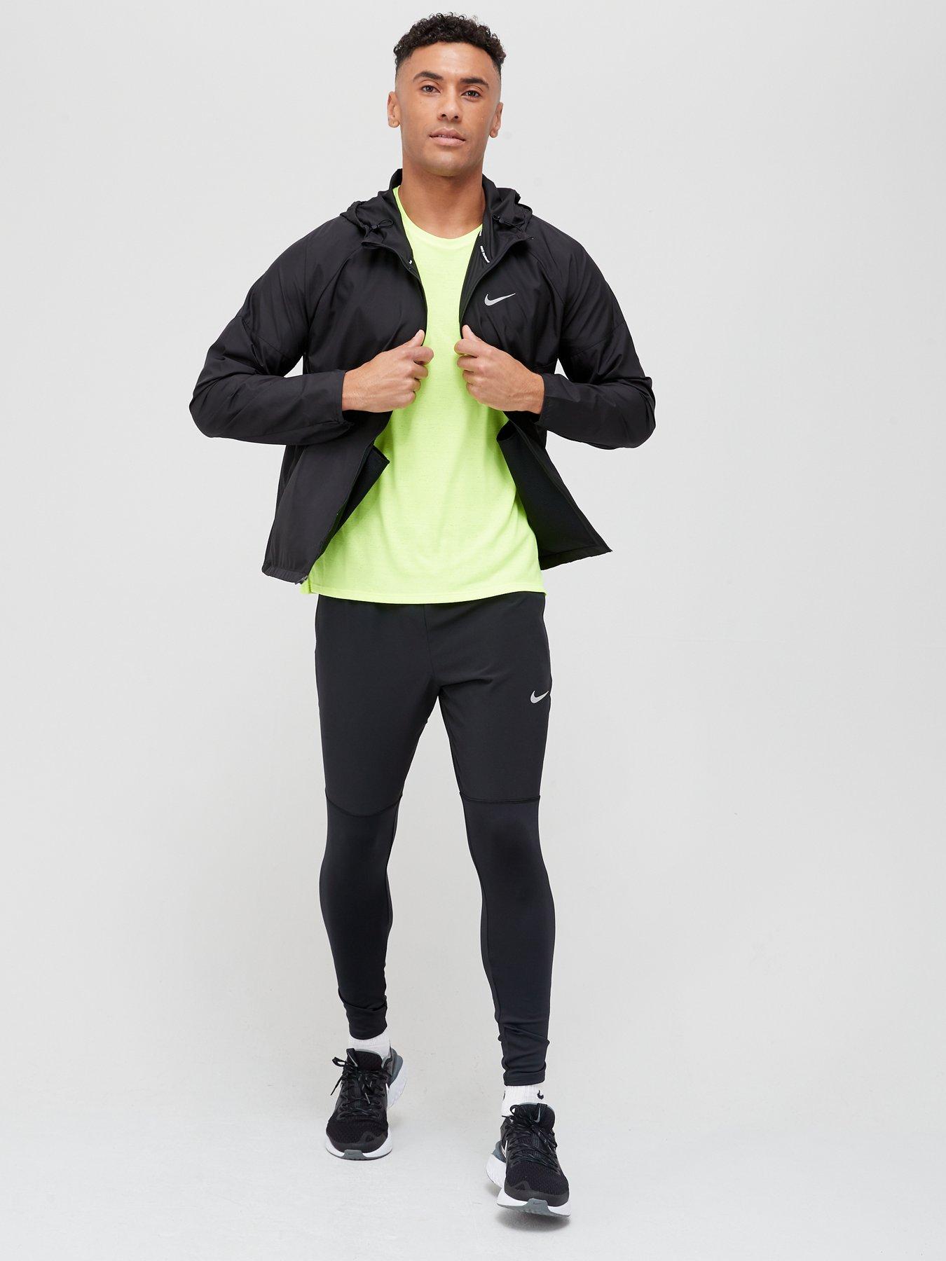 Mens 'running 2025 jacket black