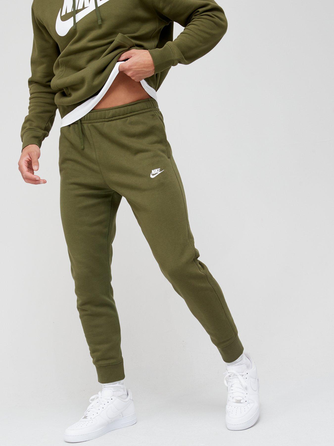 Nike mens green joggers new arrivals