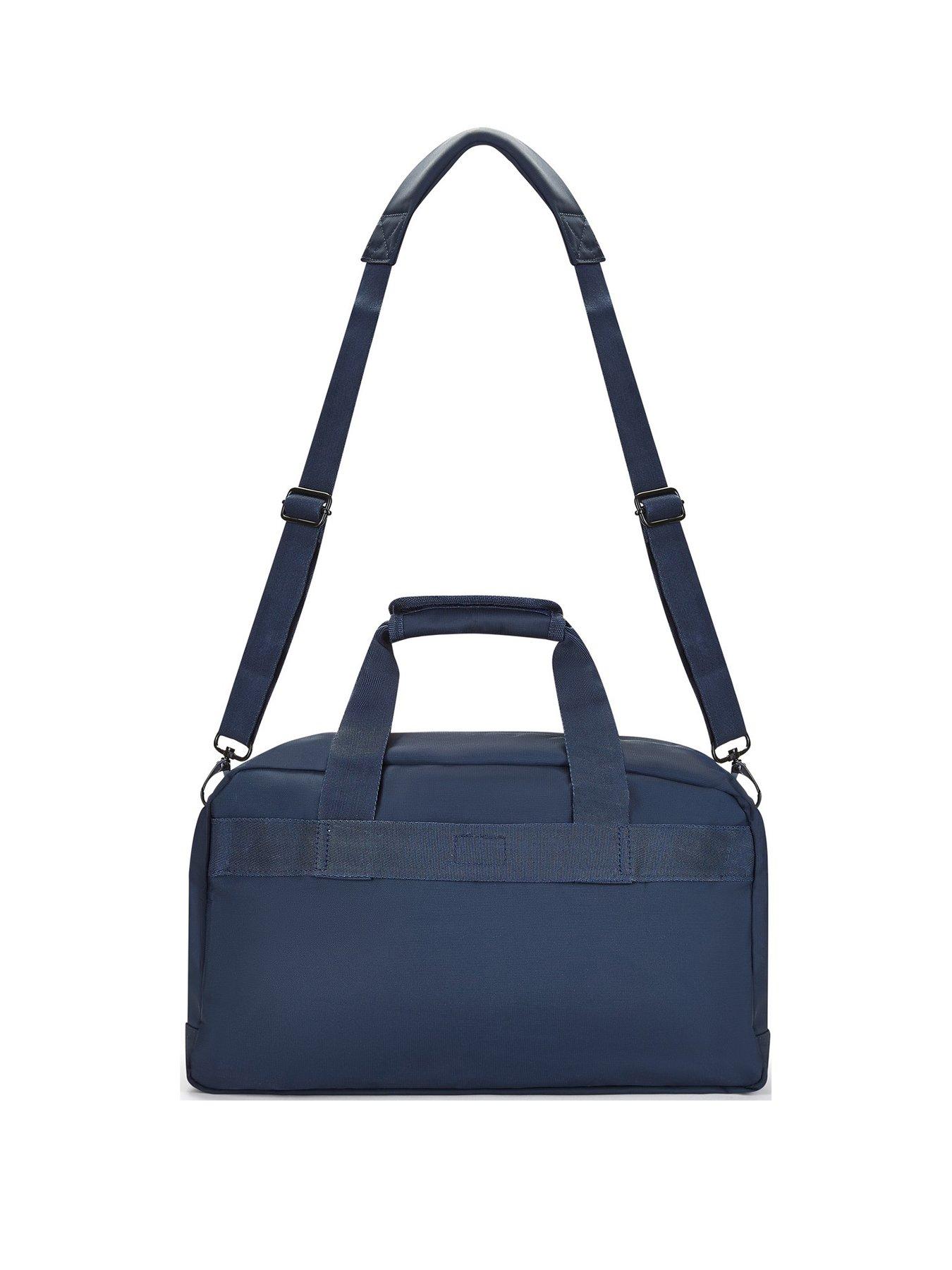 rock-luggage-platinum-navy-underseat-holdallstillFront