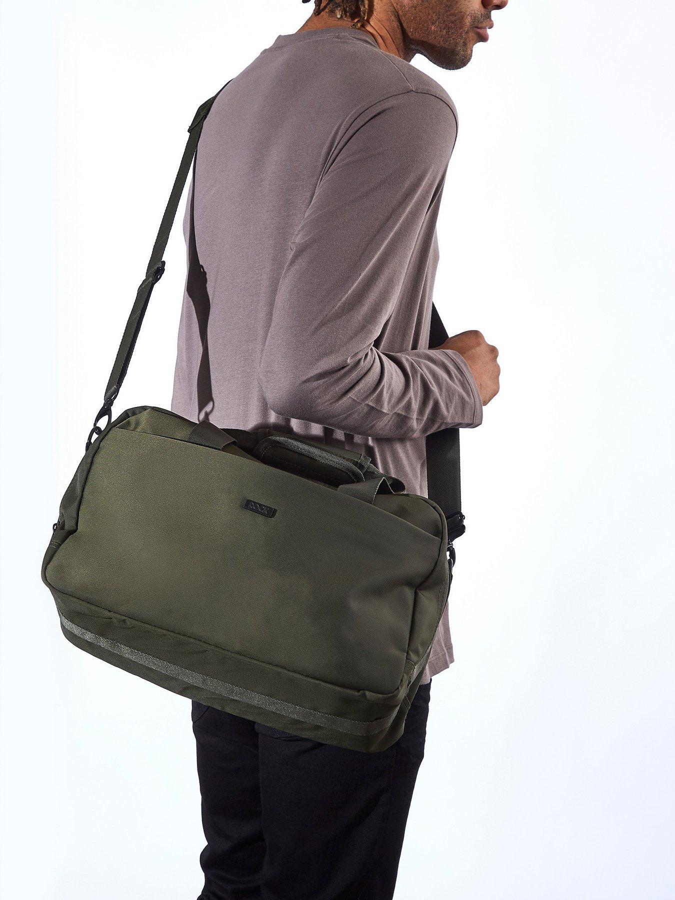 rock-luggage-platinum-olive-green-underseat-holdallback