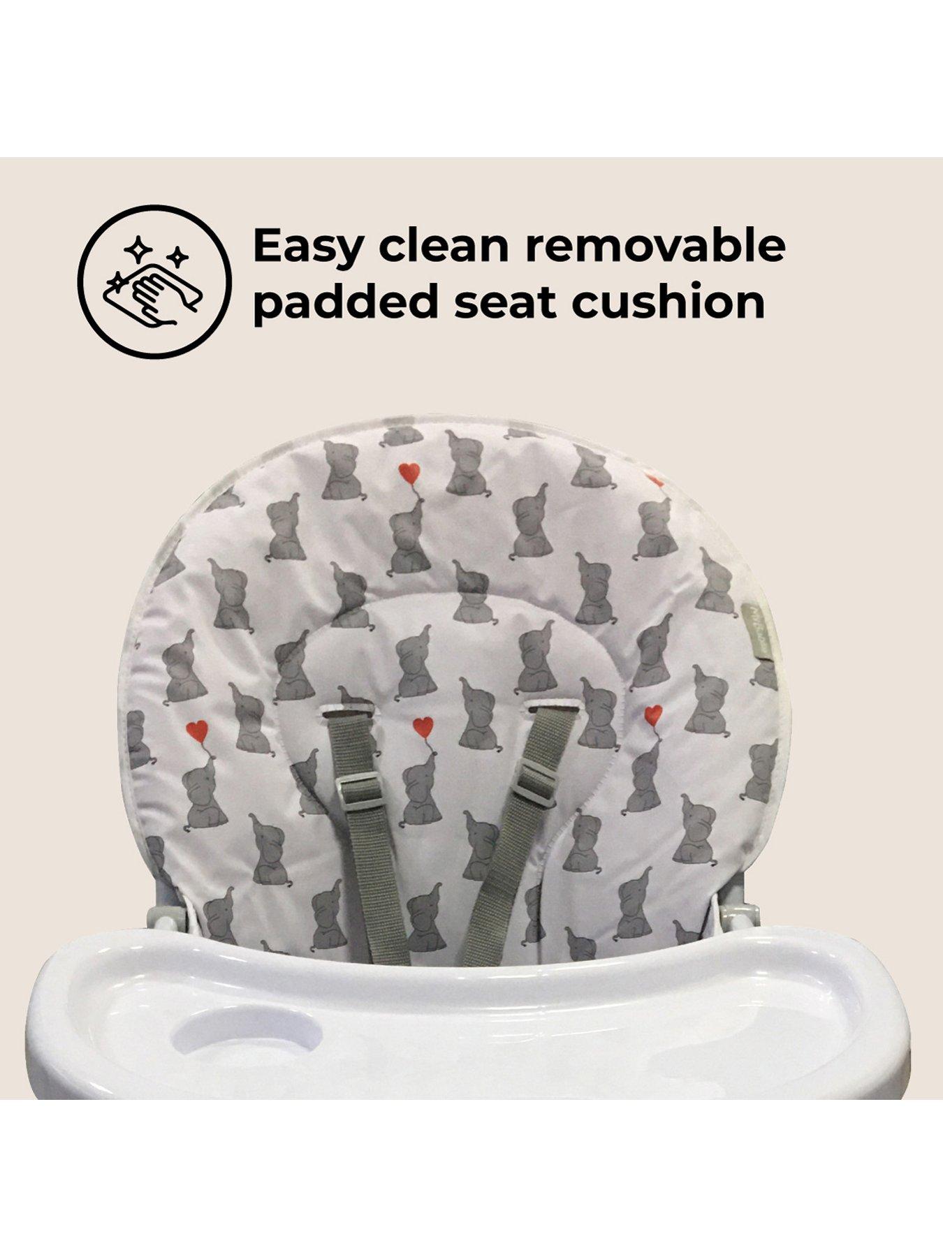 Image 3 of 6 of My Babiie My Babiie MBHC1 Compact Highchair - Elephants