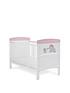 obaby-grace-inspire-cot-bed-me-amp-mini-me-elephants-pinkfront
