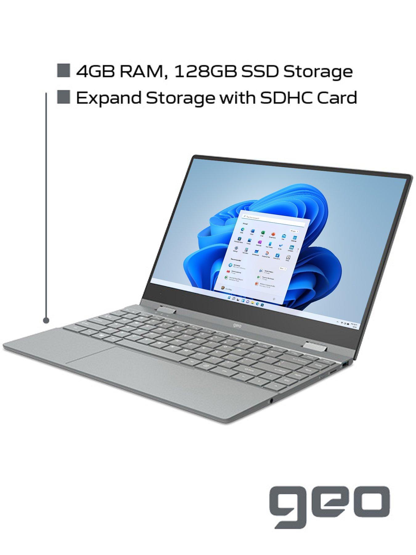 geo-geoflex-340-141-inch-convertible-laptop-with-touchscreen-intel-core-i3-4gb-ram-128gb-ssd-optional-microsoft-365-family-15-monthsoutfit
