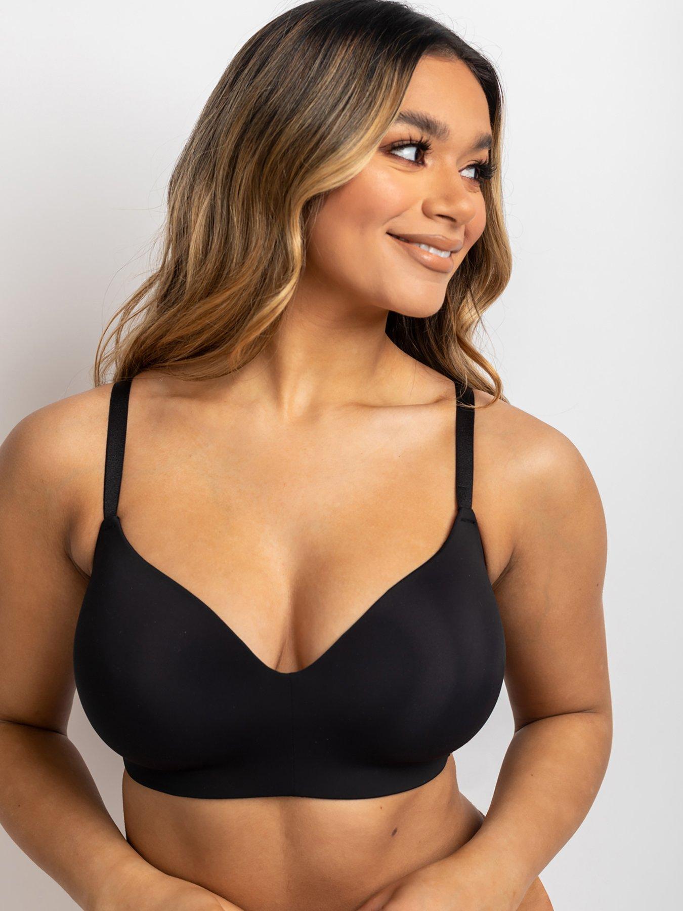 Boux Avenue Dd+ Lounge Bra - Black