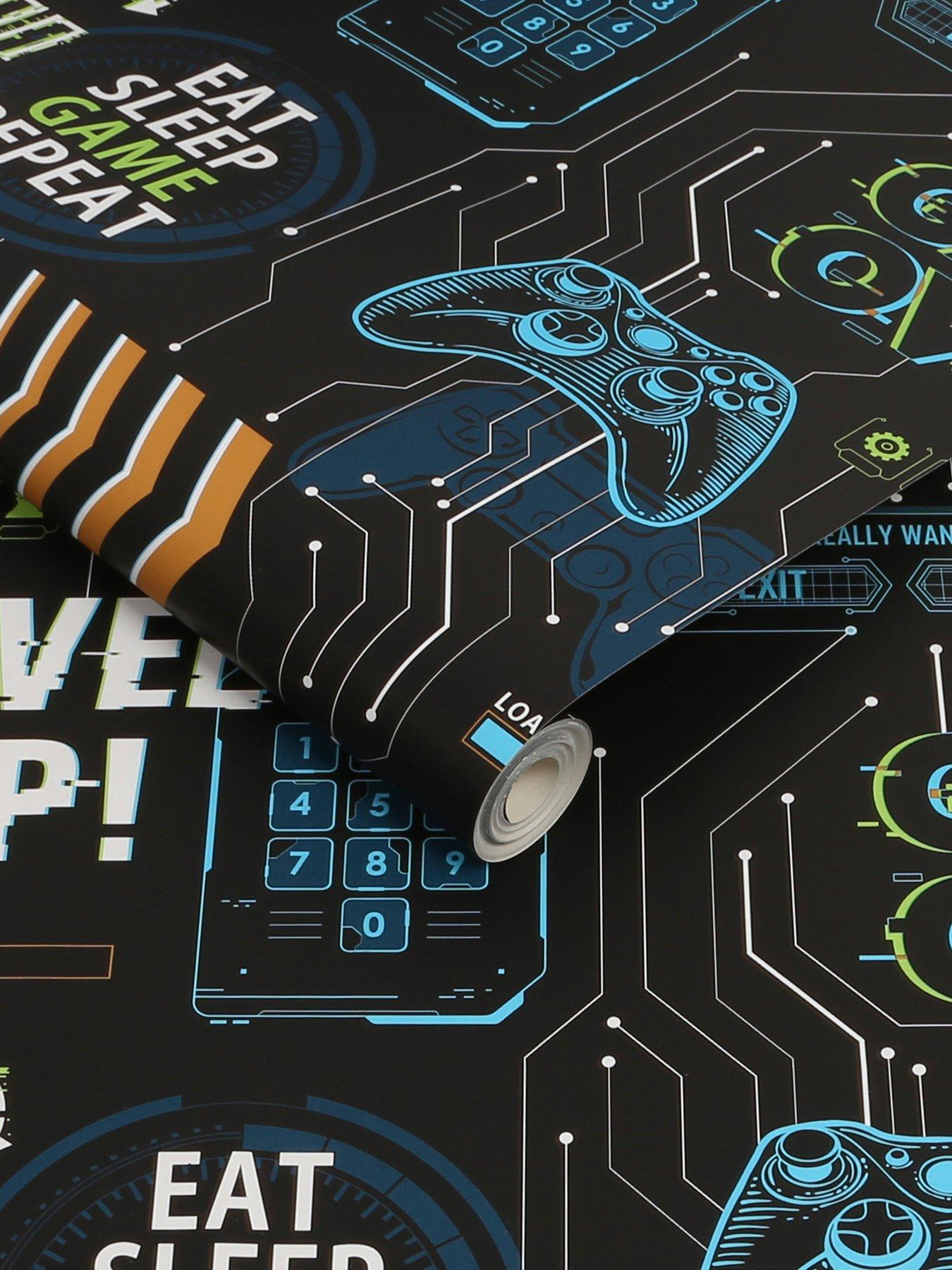 Image 3 of 3 of Fresco Game Over Wallpaper