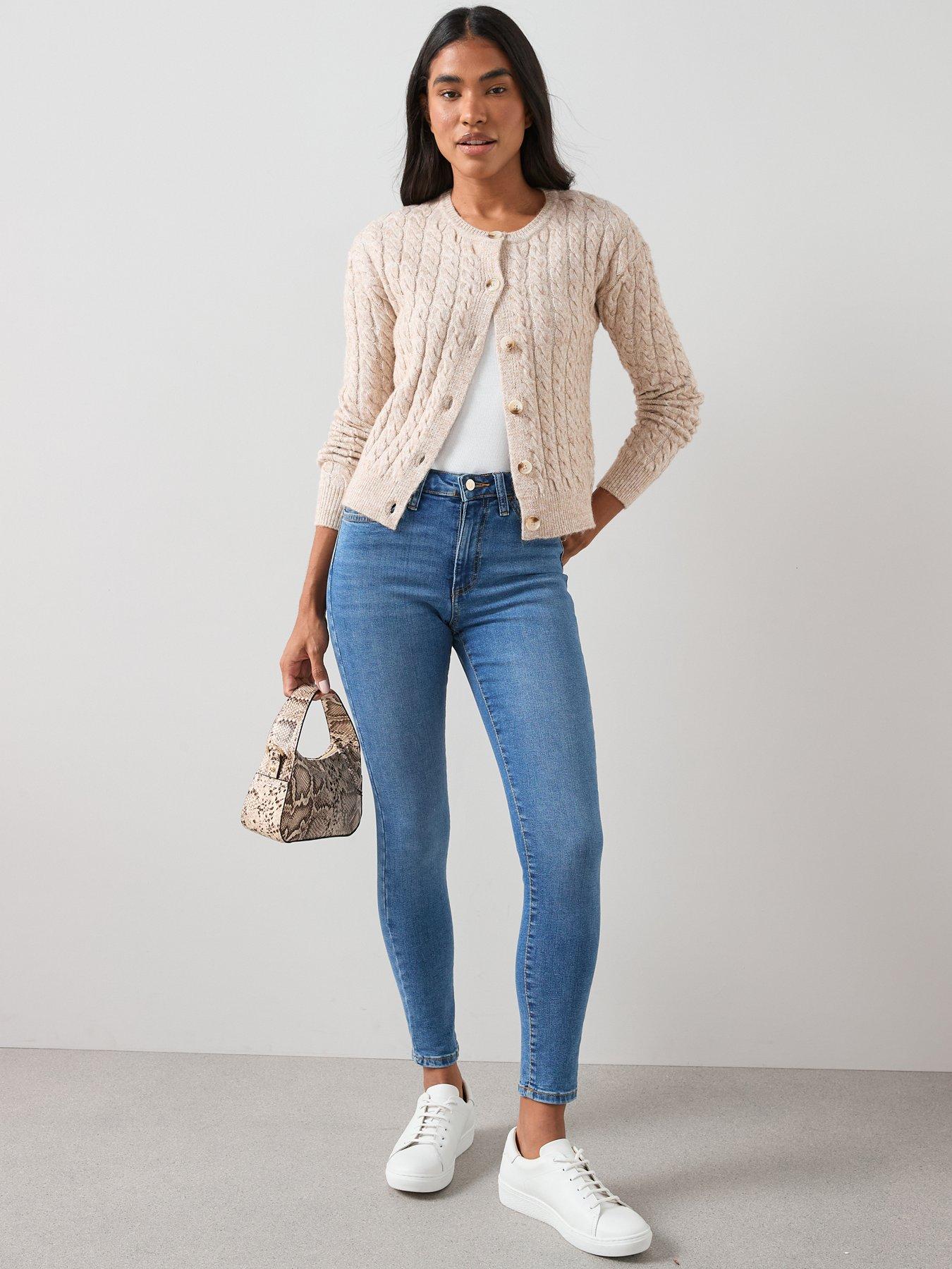 Image 3 of 7 of The Very Collection Florence High Rise Skinny Jean - Mid Wash
