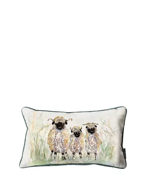prod1090404068: Sheep Watercolour Cushion