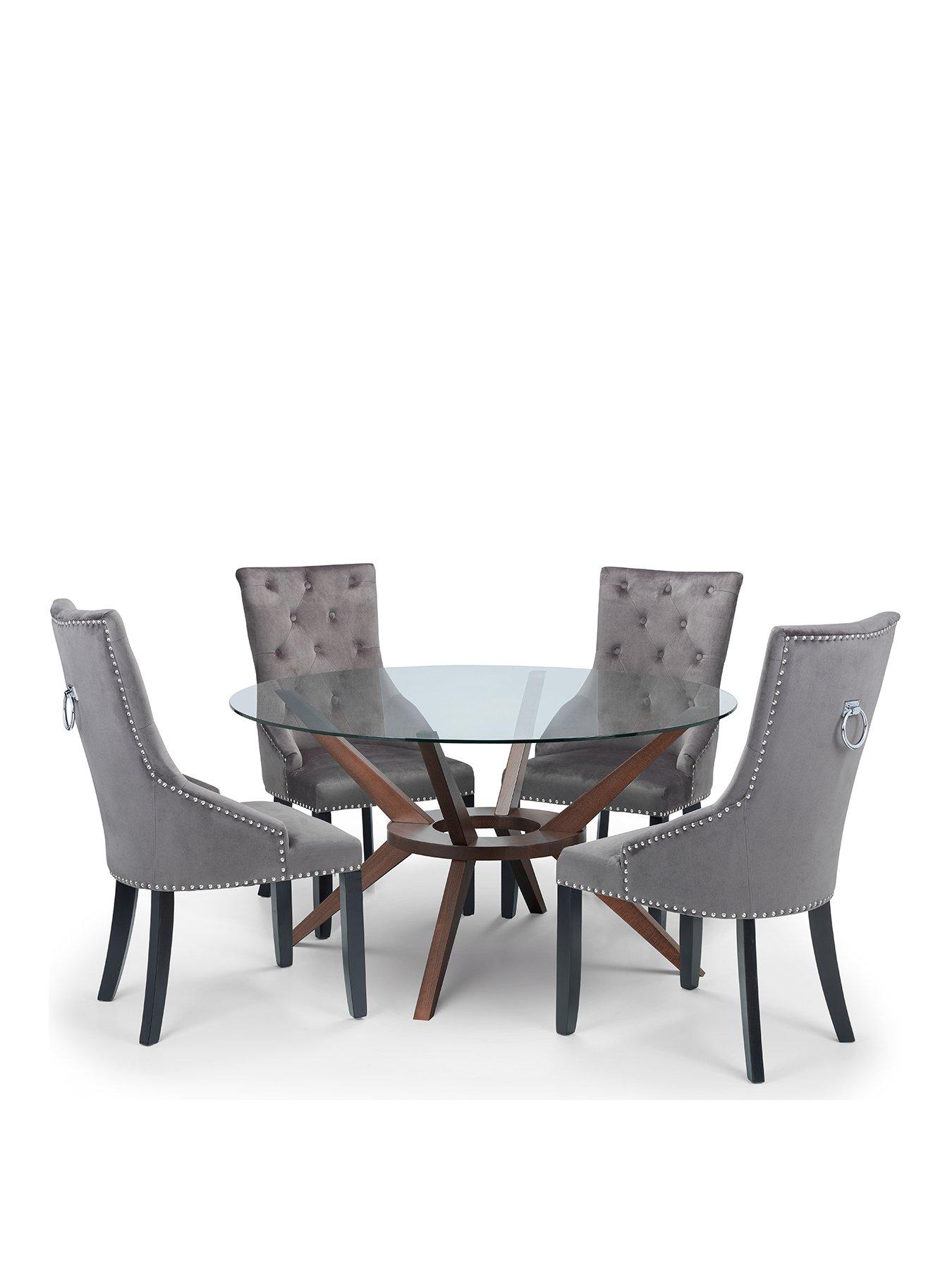 julian-bowen-chelsea-large-140cm-dining-table-4-veneto-chairsstillFront