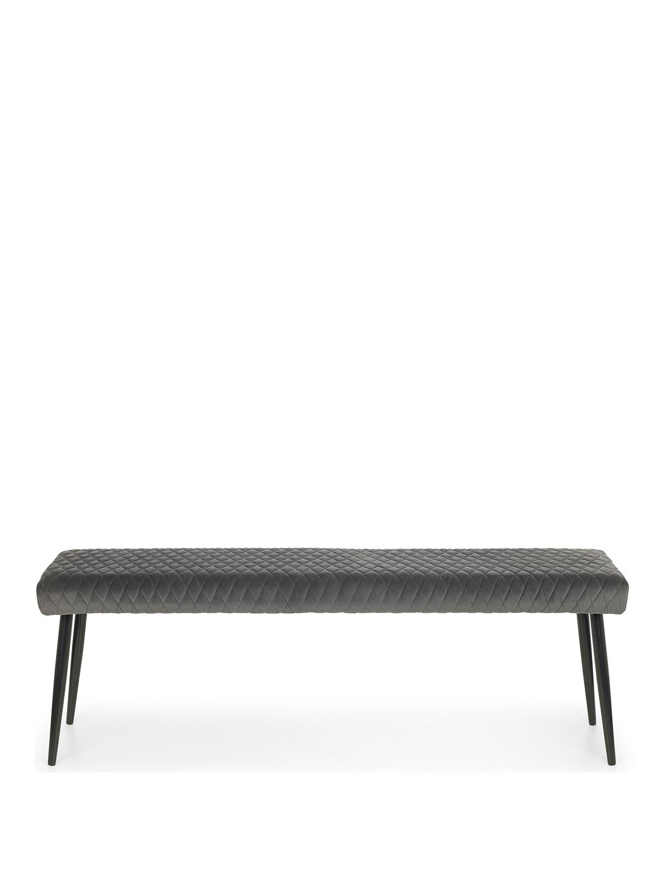 julian-bowen-luxe-low-bench-greystillFront