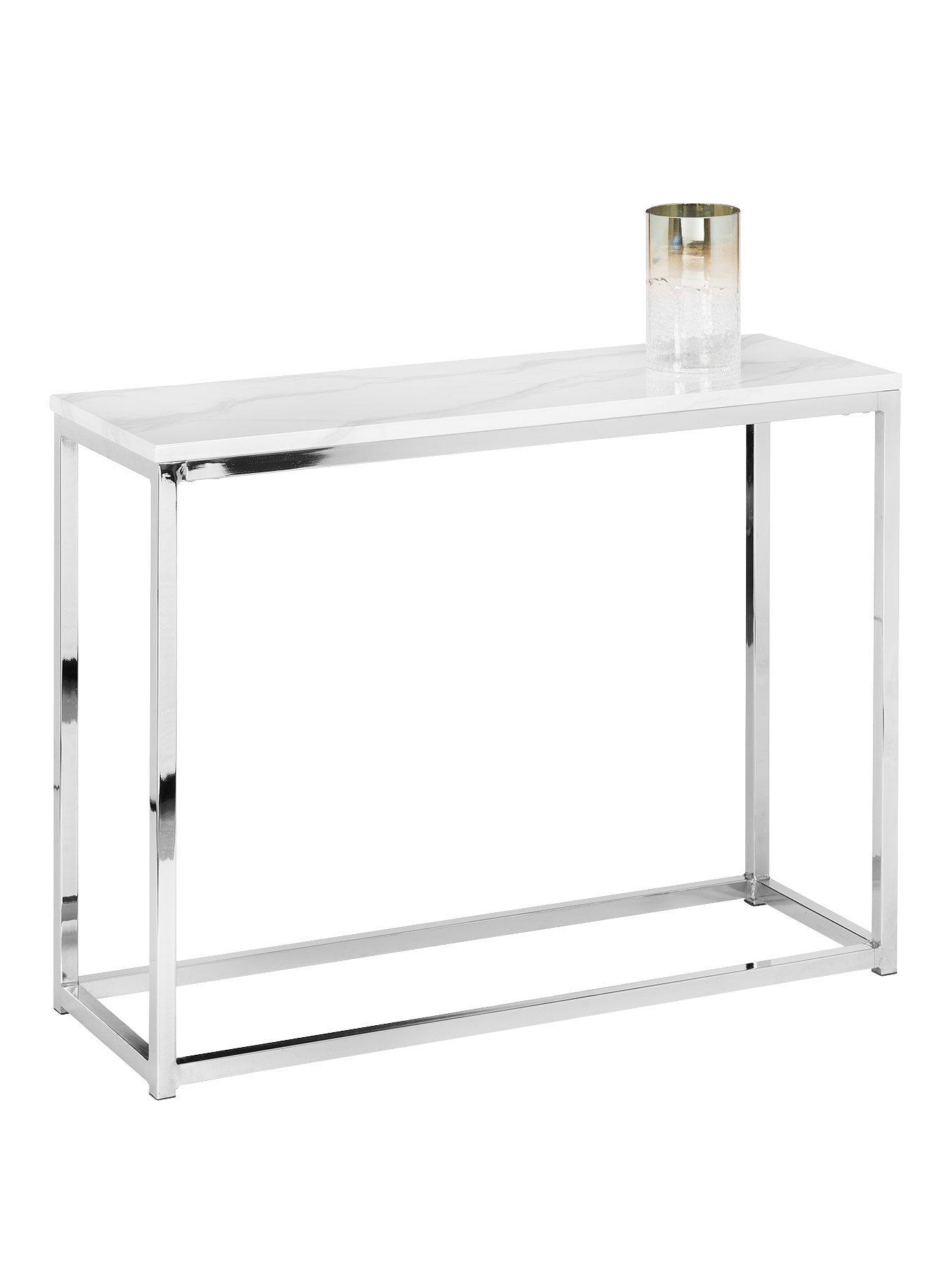 julian-bowen-scala-white-marble-console-table-whitestillFront