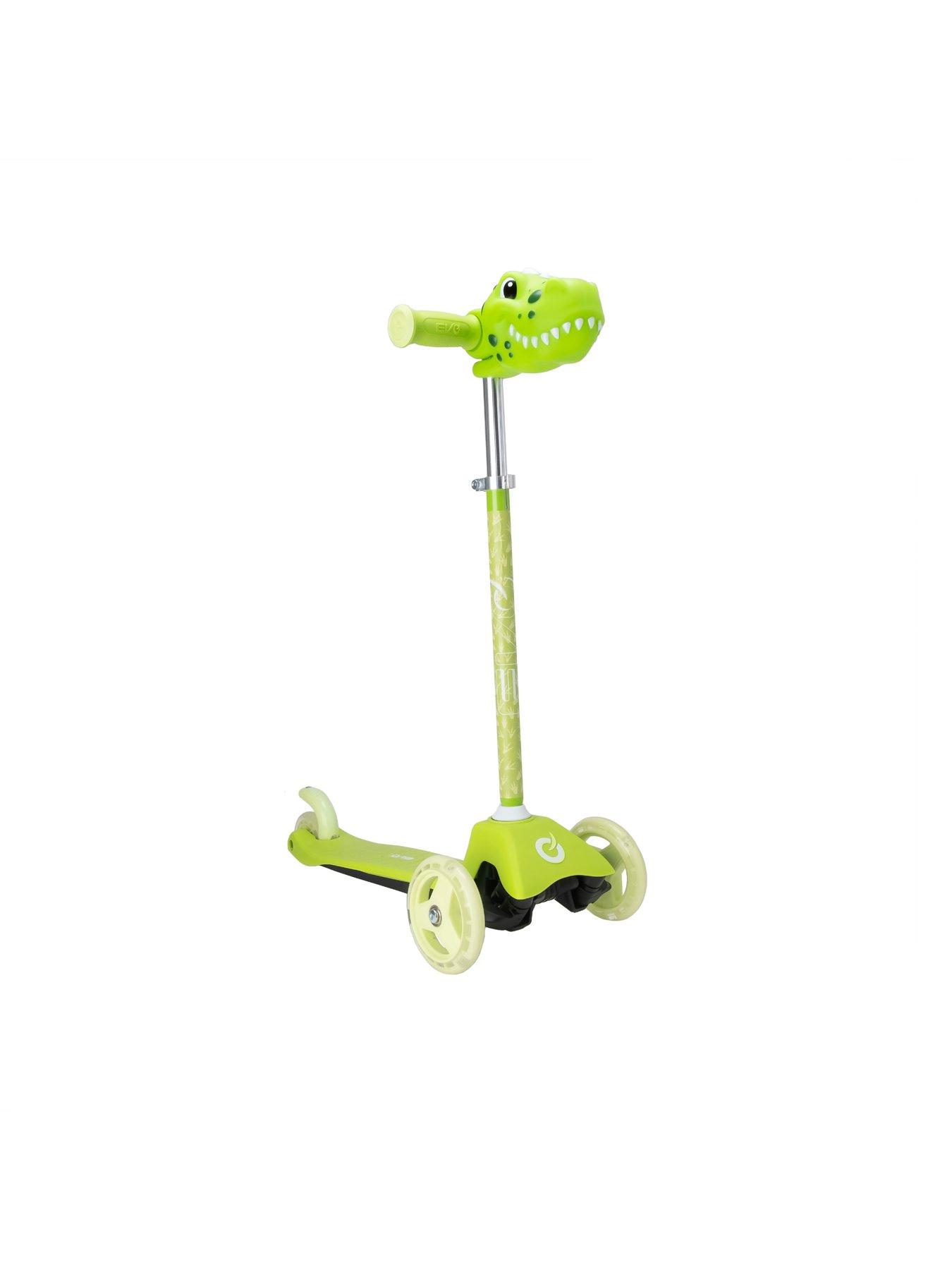Image 4 of 6 of EVO Dino Light Up Mini Cruiser 3 Wheel Scooter