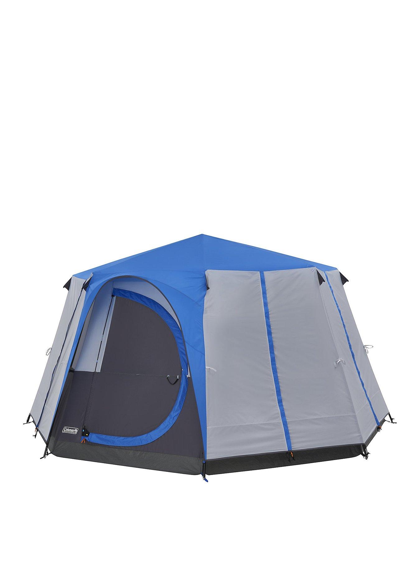 Coleman Cortes Octagon 8 Person Tent - Blue
