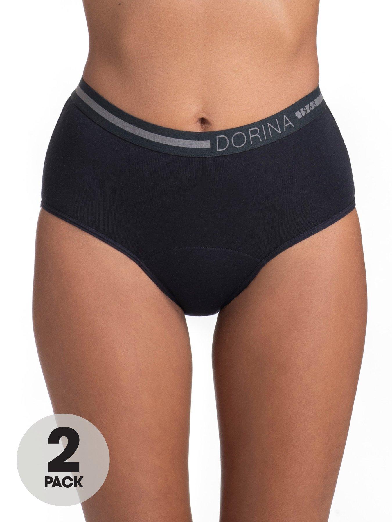 dorina-moon-2-pack-midi-nighttime-period-pants-black