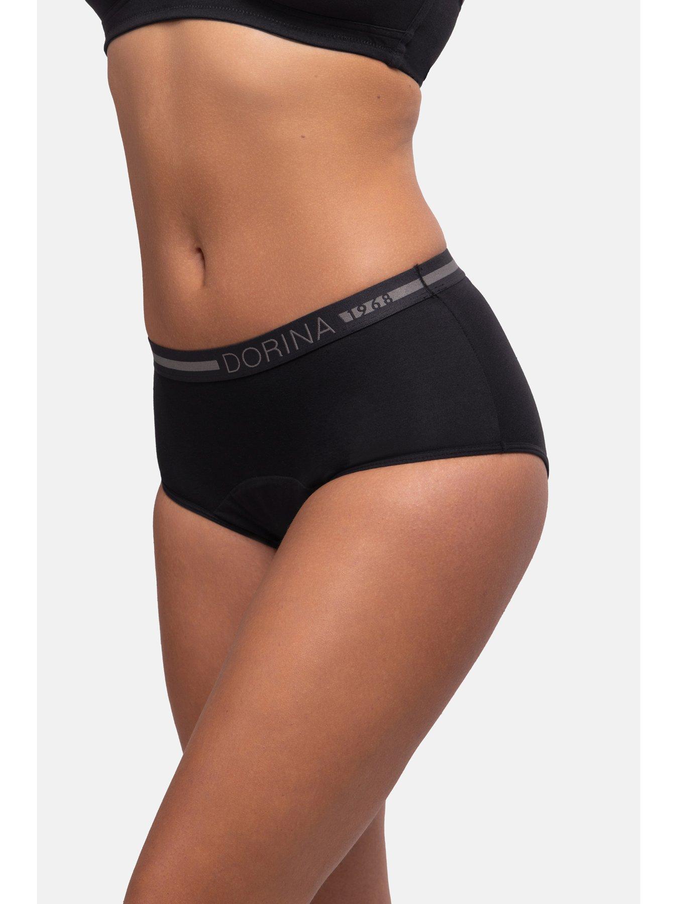 Image 4 of 4 of DORINA Moon 2 Pack Midi Nighttime Period Pants - Black
