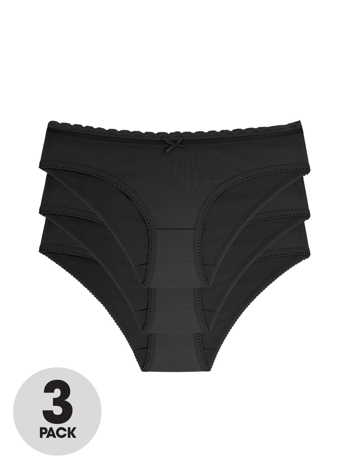 Dorina Women's Rosanne 5 Pack Seamless Soft Touch Fabric Brief Panties