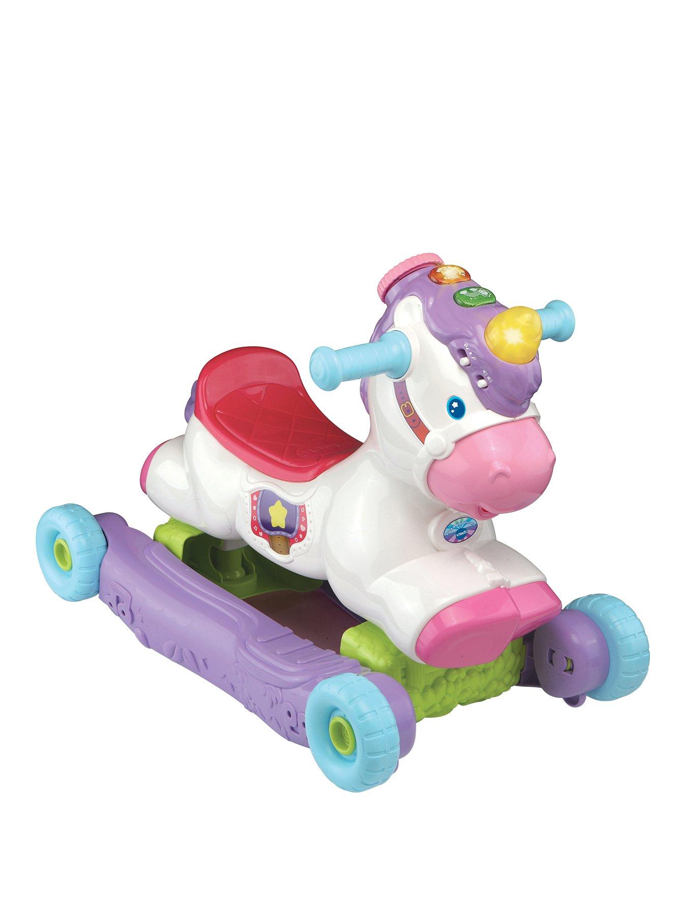 Image 1 of 3 of VTech Rock n Ride Unicorn