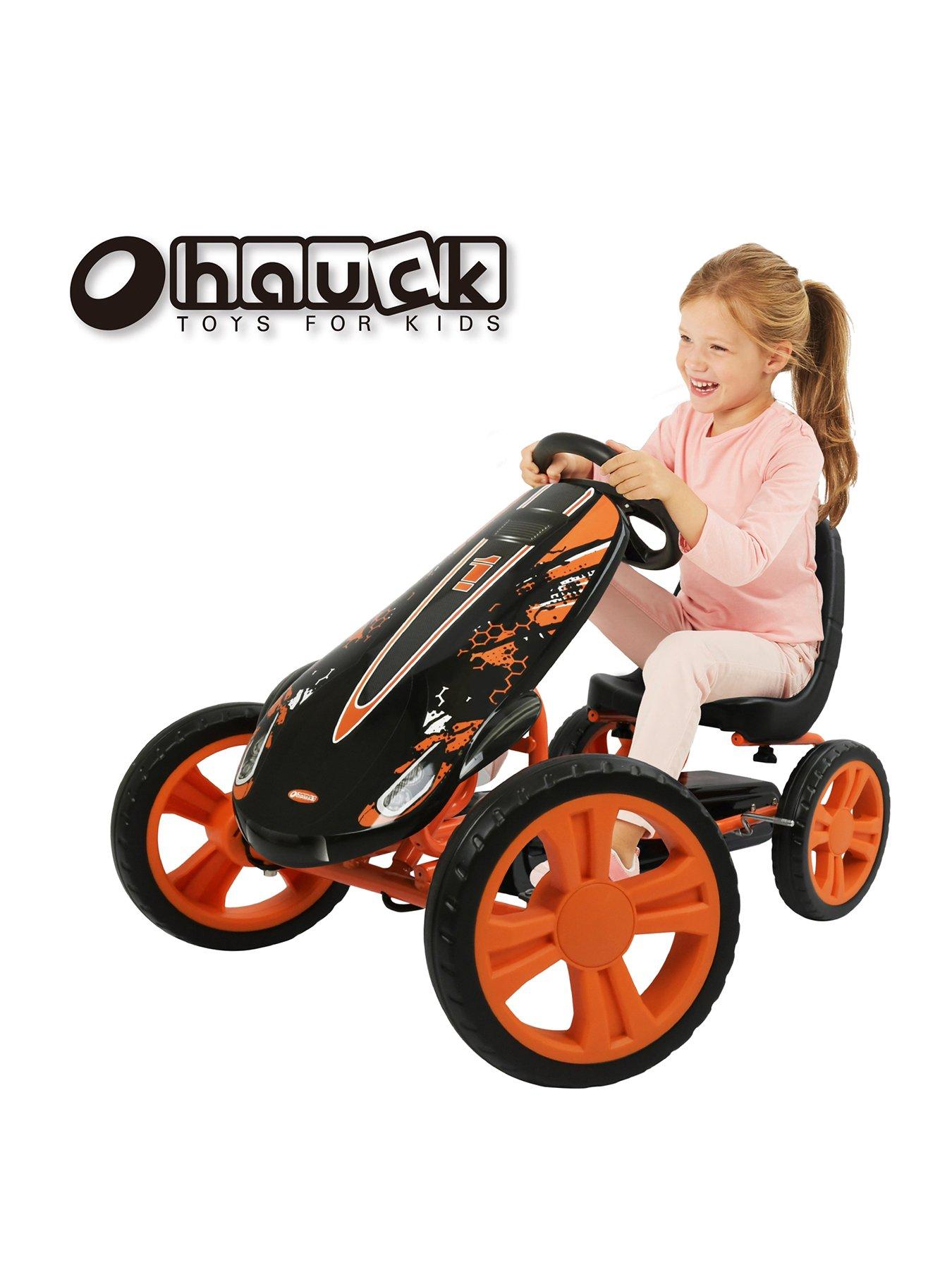 hauck-speedster-go-kart-orangestillFront