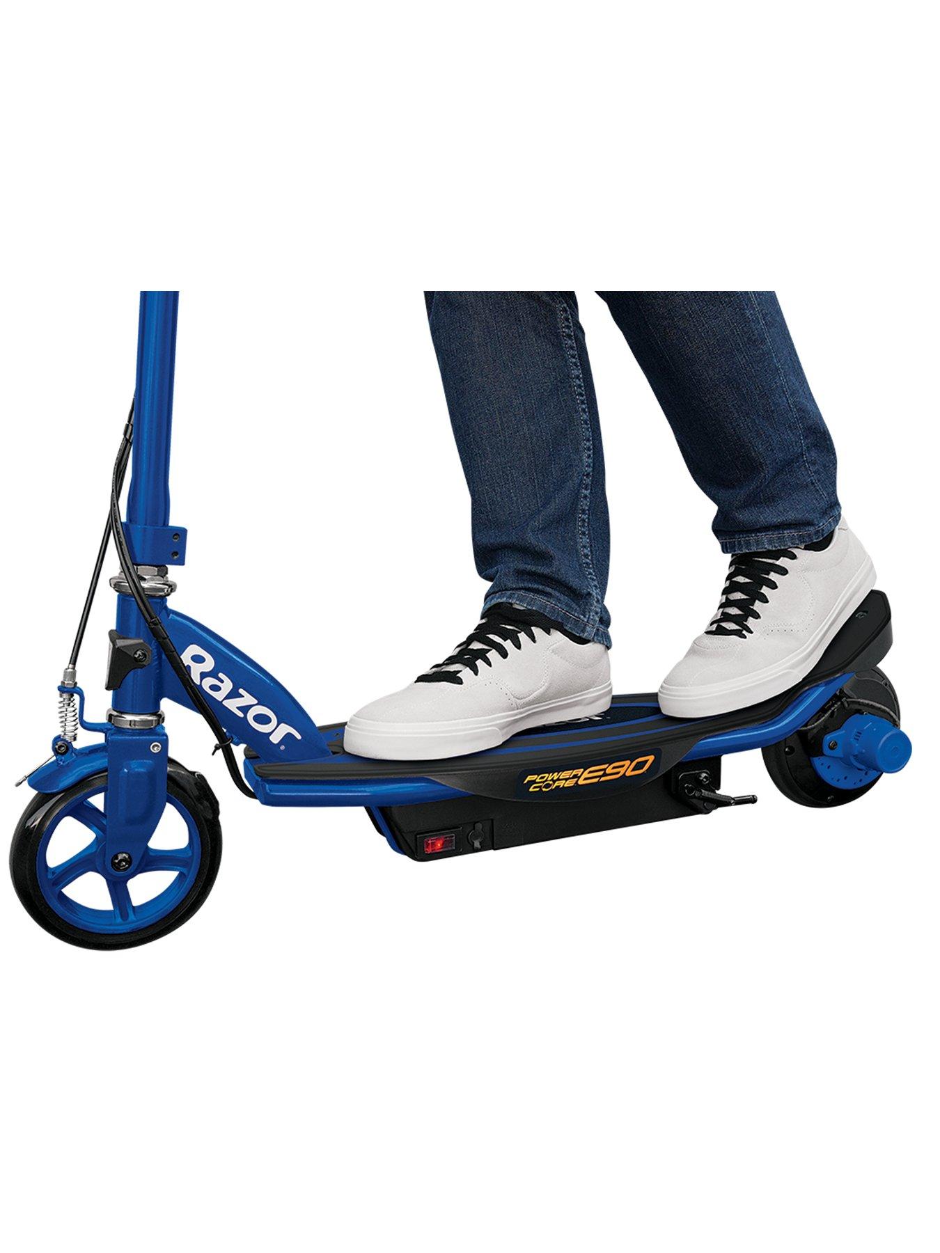 Image 7 of 7 of Razor Power Core E90 Electric Scooter - Blue
