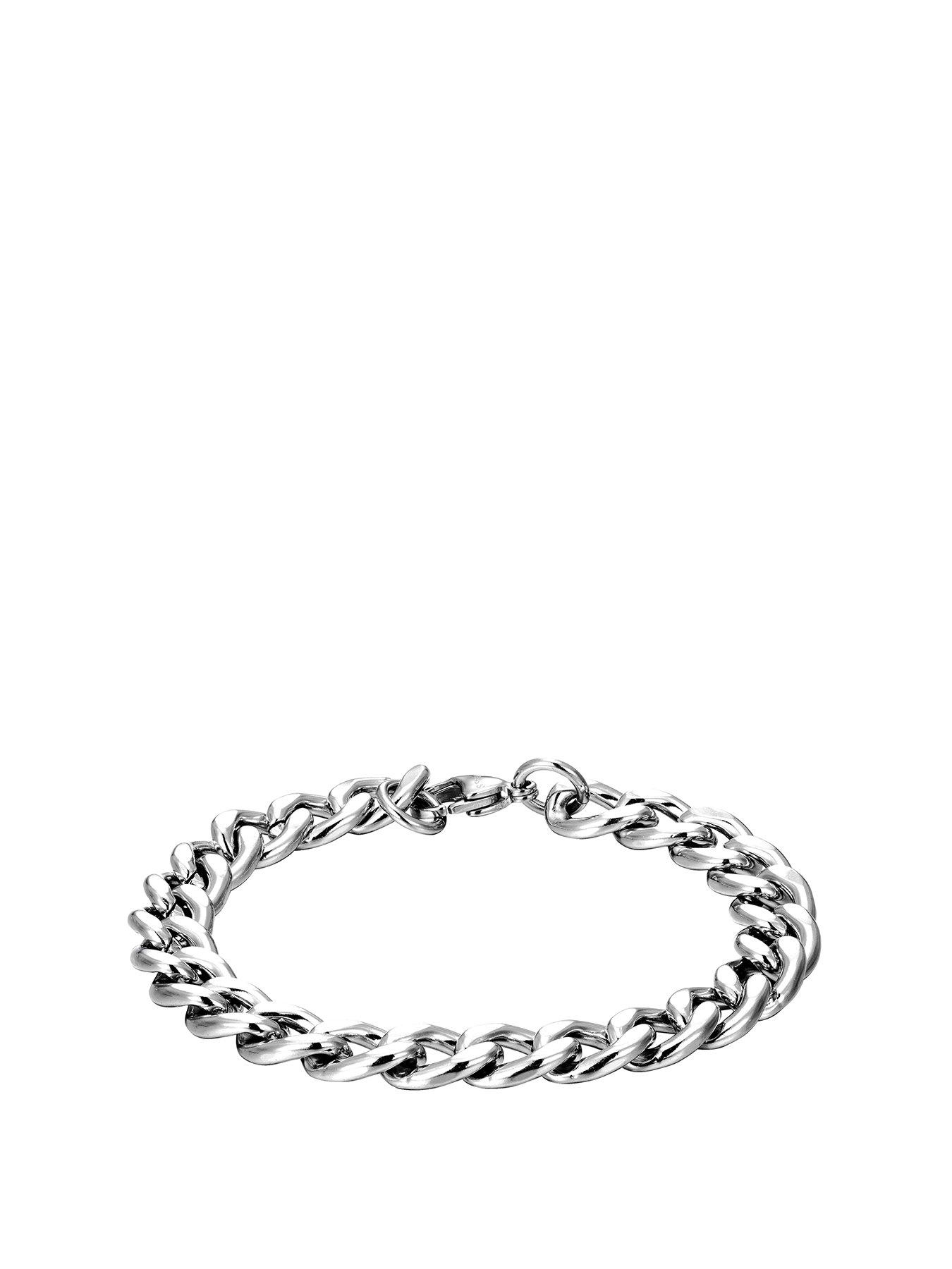 the-love-collection-mens-8-flat-curb-9mm-steel-chain