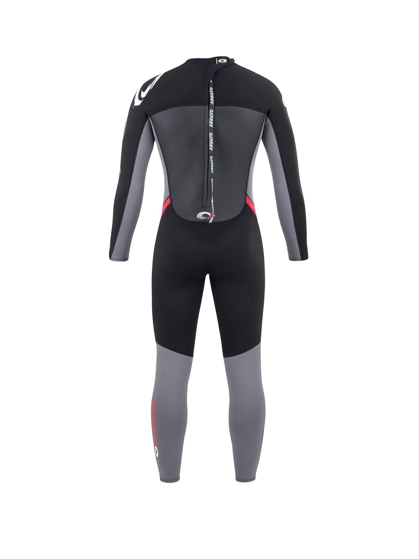 Image 2 of 6 of Osprey Action Sports Origin Mens Long Wetsuit &nbsp;- 3mm - Black / Red / Grey