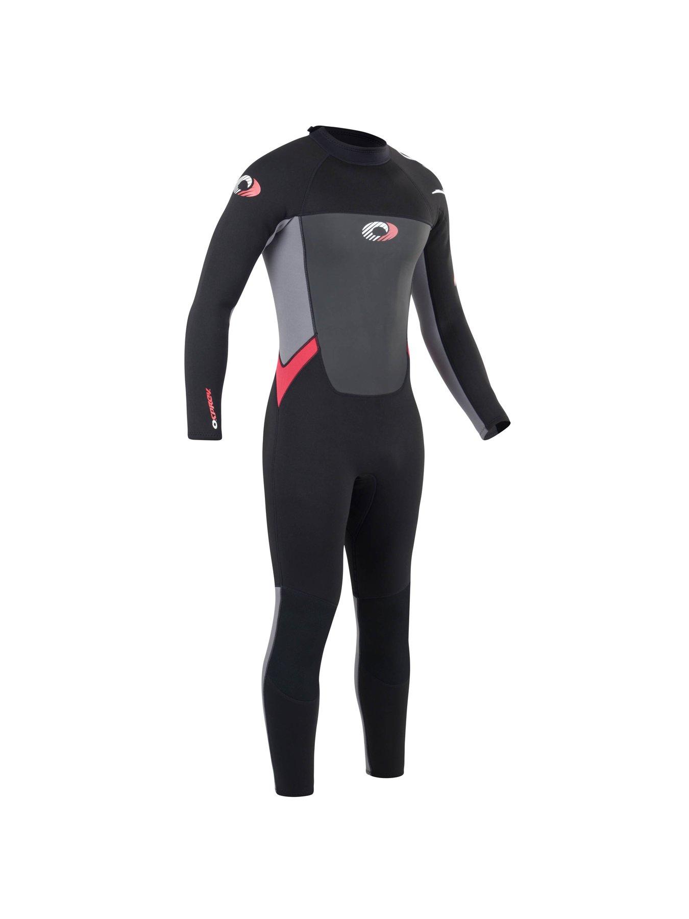 Image 5 of 6 of Osprey Action Sports Origin Mens Long Wetsuit &nbsp;- 3mm - Black / Red / Grey