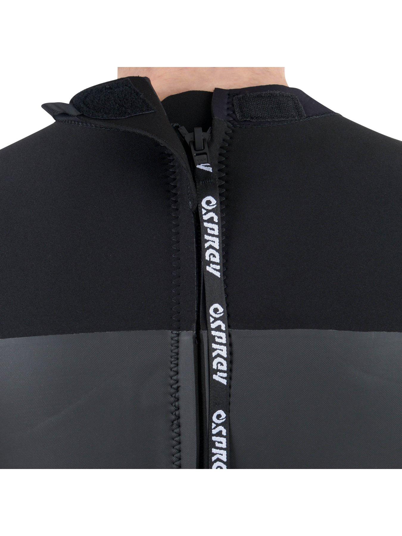 Image 4 of 6 of Osprey Action Sports Origin Men's Long Length 5mm Wetsuit - Black / Red