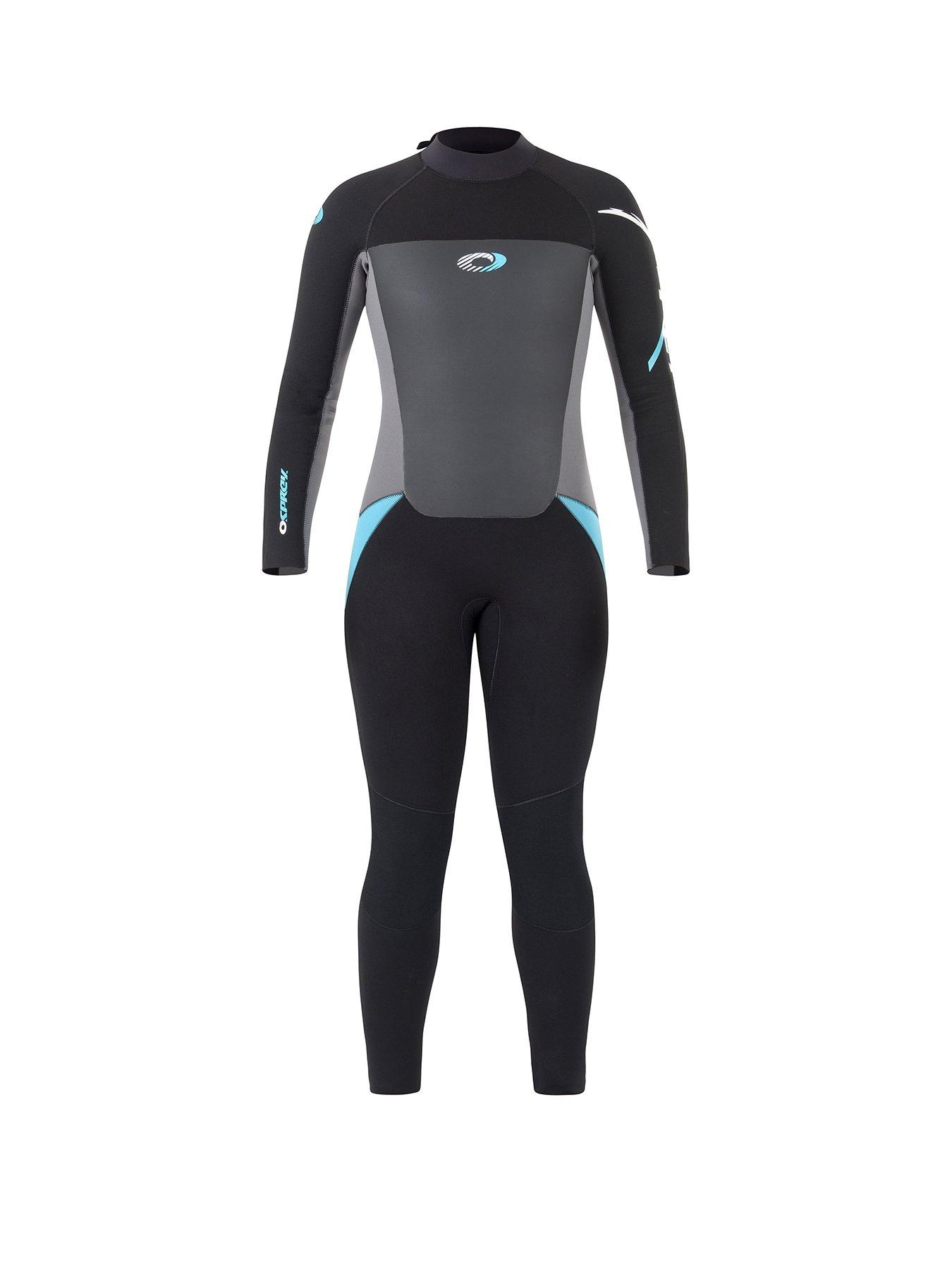 Osprey Action Sports Origin Ladies Long Wetsuit 5mm (Black/Blue)