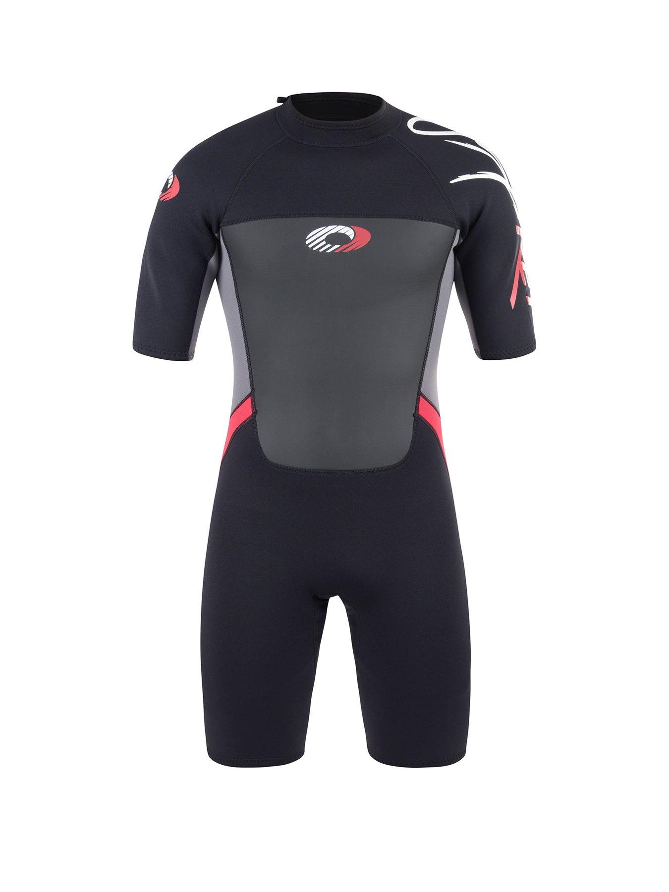 Image 1 of 6 of Osprey Action Sports Origin Men's Shorty Wetsuit -&nbsp;Black /&nbsp;Red