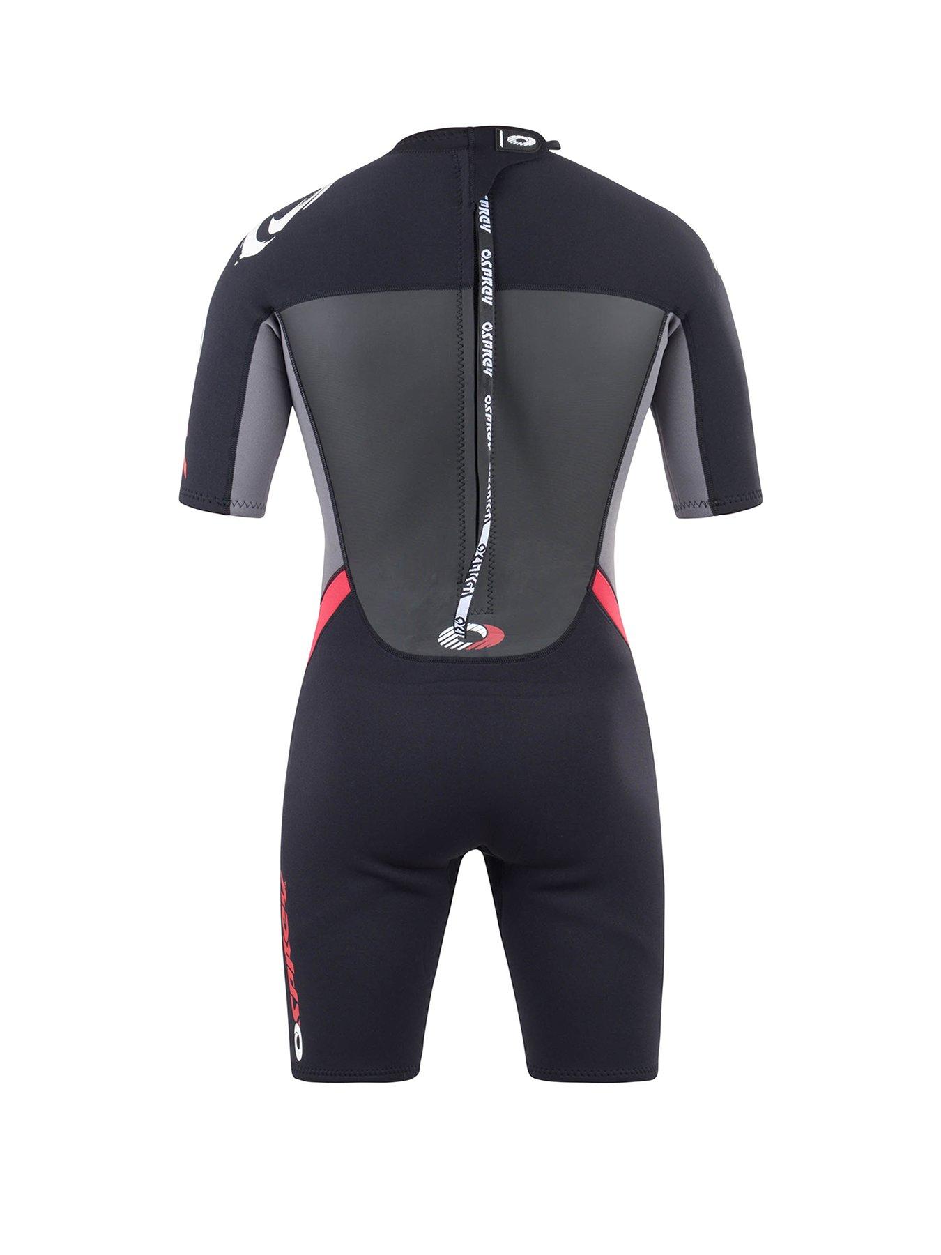 Image 2 of 6 of Osprey Action Sports Origin Men's Shorty Wetsuit -&nbsp;Black /&nbsp;Red