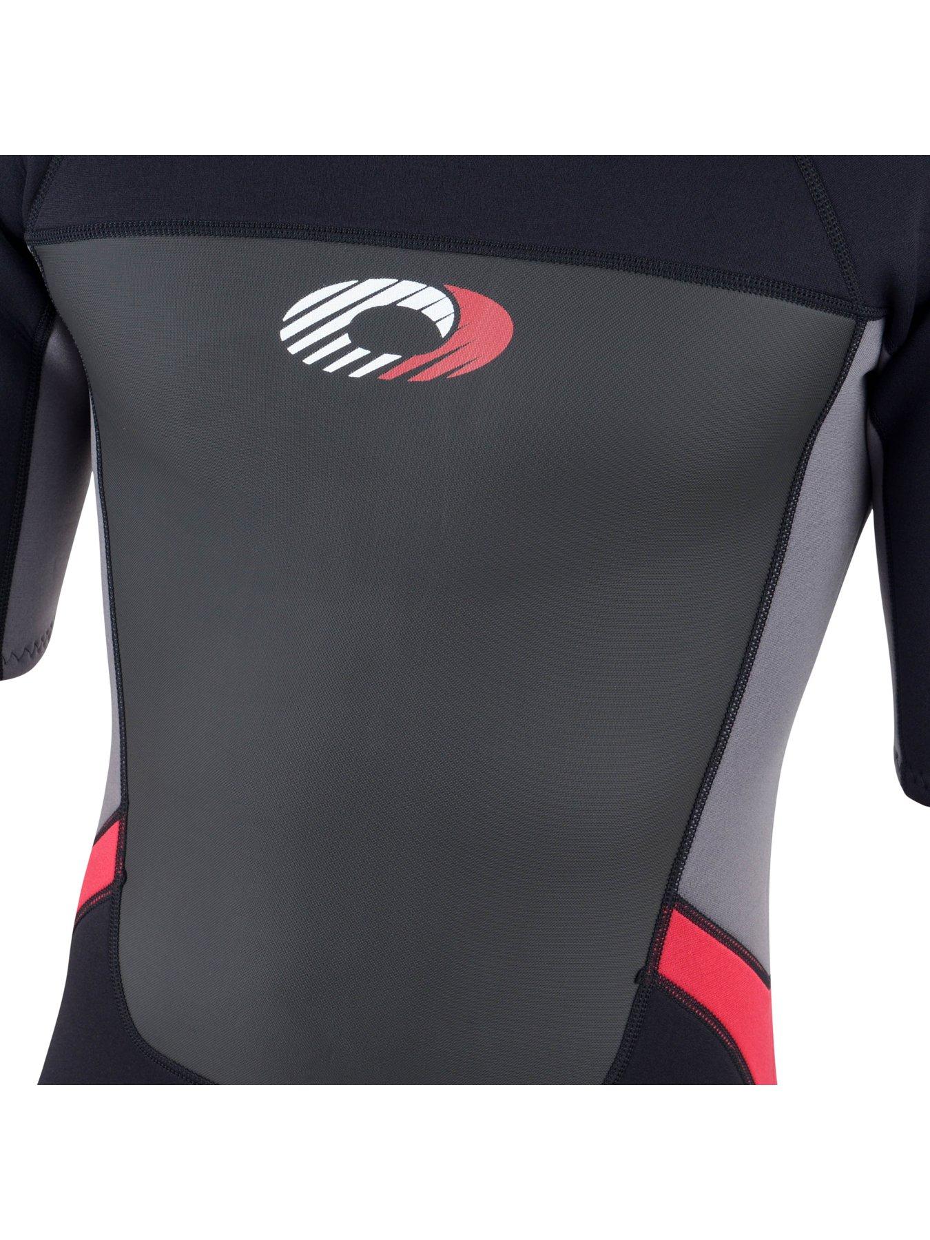 Image 4 of 6 of Osprey Action Sports Origin Men's Shorty Wetsuit -&nbsp;Black /&nbsp;Red