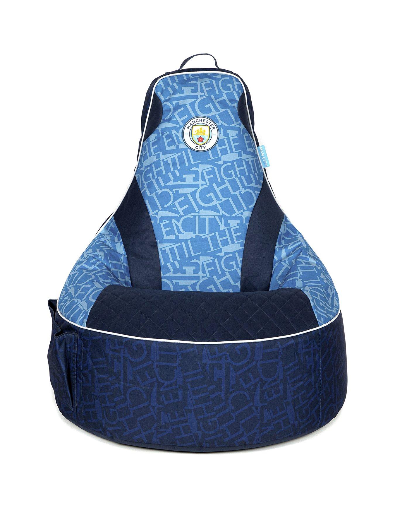 undefined Manchester City Fc Big Chill Gaming Beanbag Chair