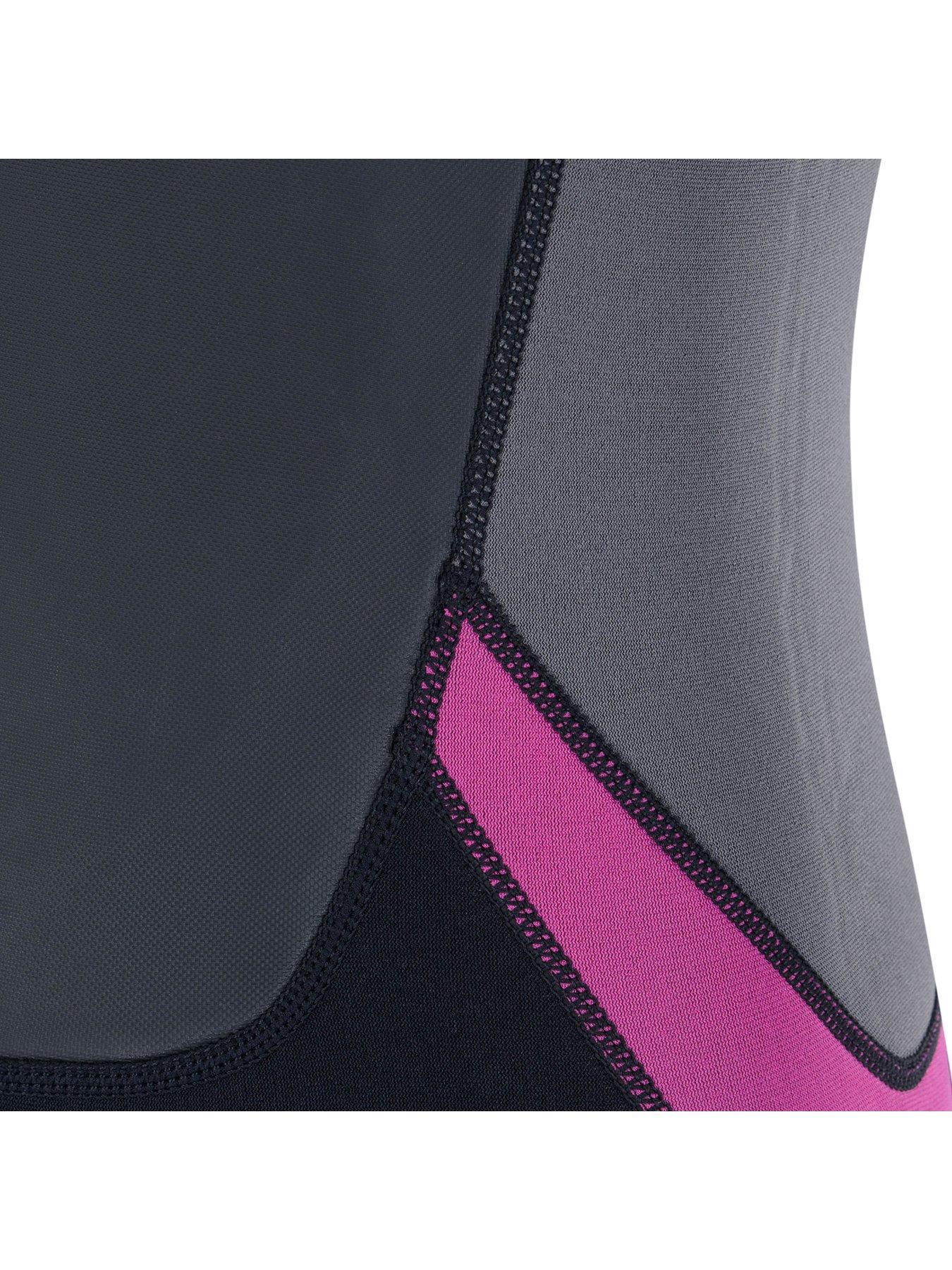 Image 6 of 7 of Osprey Action Sports Origin Girls Shorty Wetsuit Black/Pink