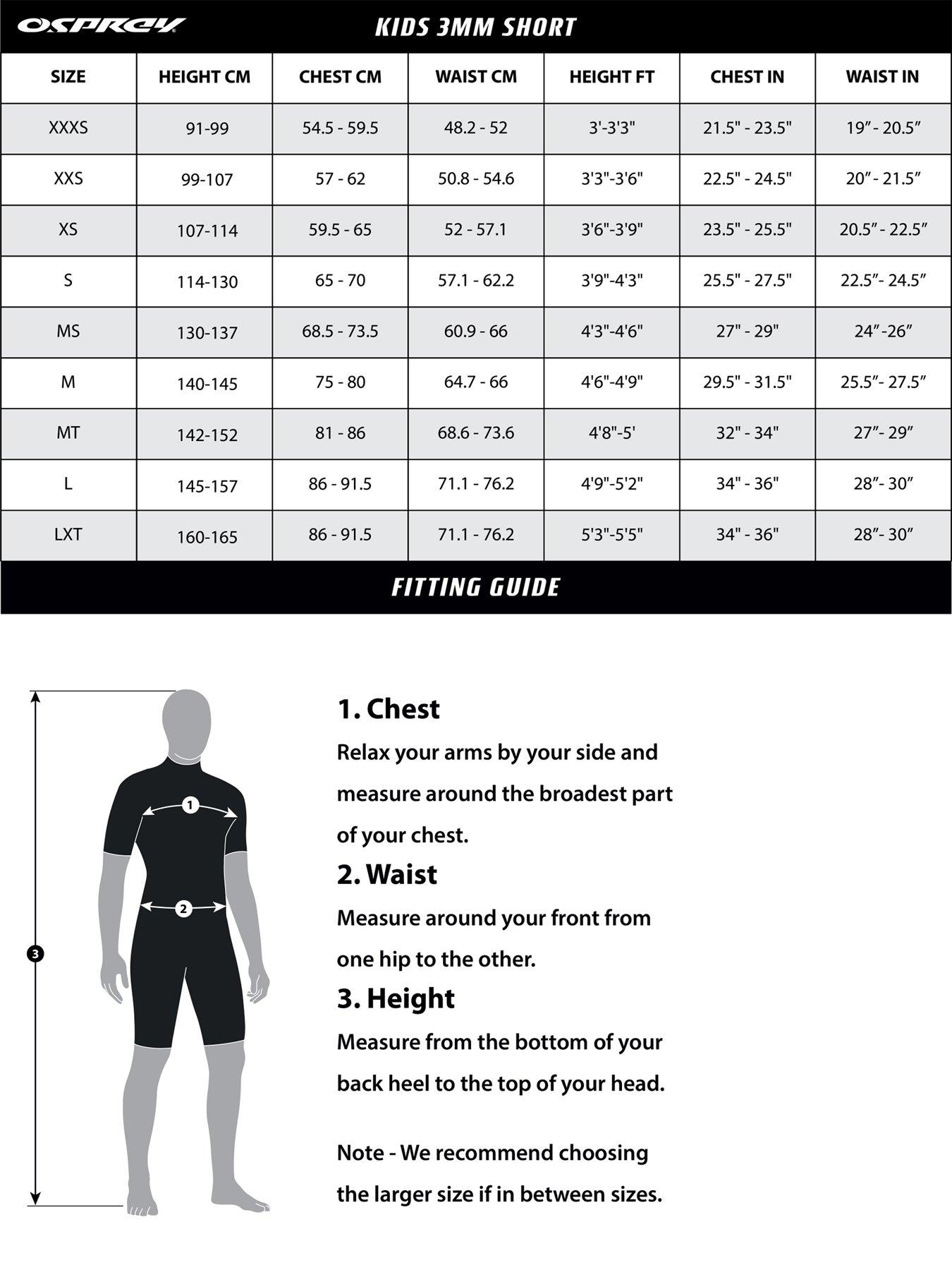 Image 7 of 7 of Osprey Action Sports Origin Girls Shorty Wetsuit Black/Pink