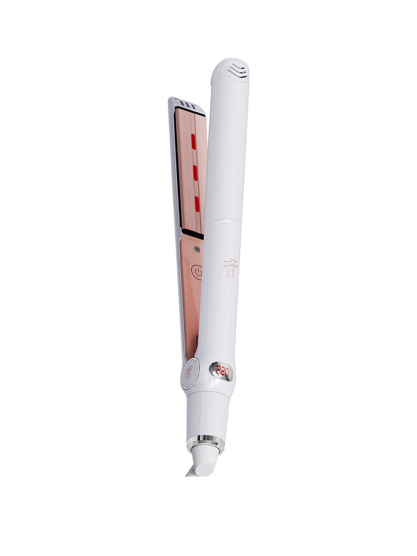 Image 1 of 5 of Beauty Works Beauty Works x Molly Mae Hair Straightener Sleek + Shine