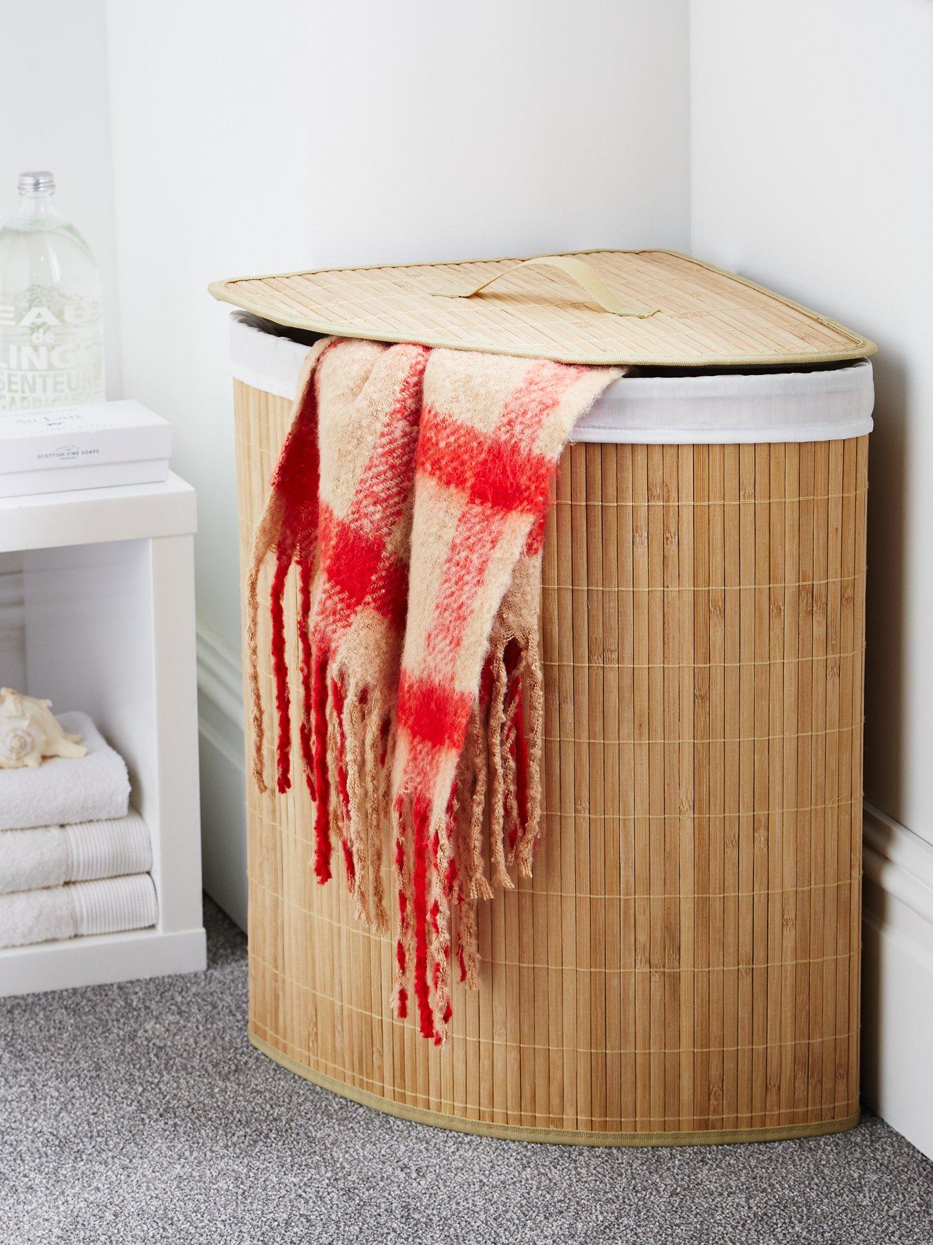 the-very-collection-bamboo-corner-laundry-hamper