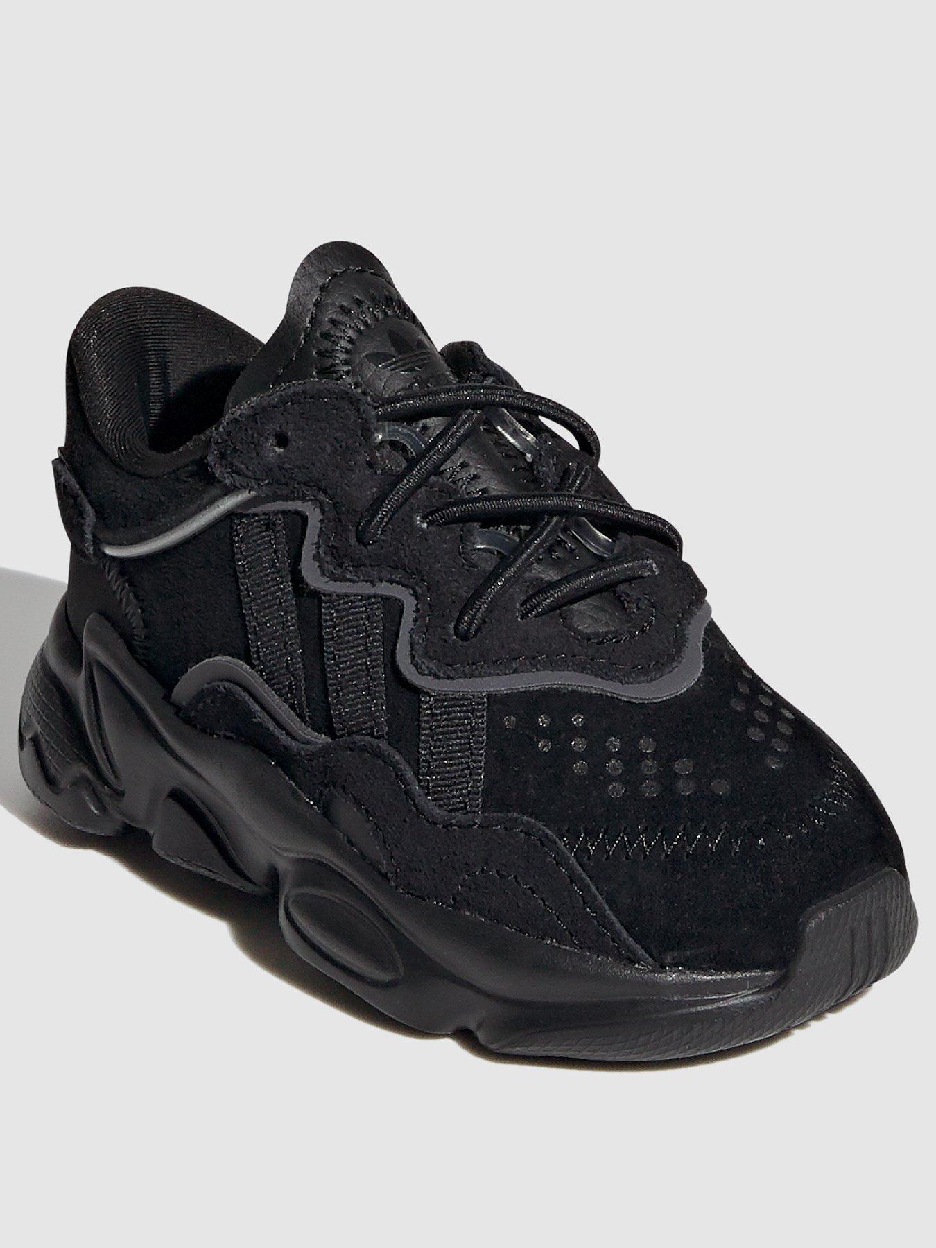 adidas Originals Infant Unisex Ozweego Trainers - Triple Black