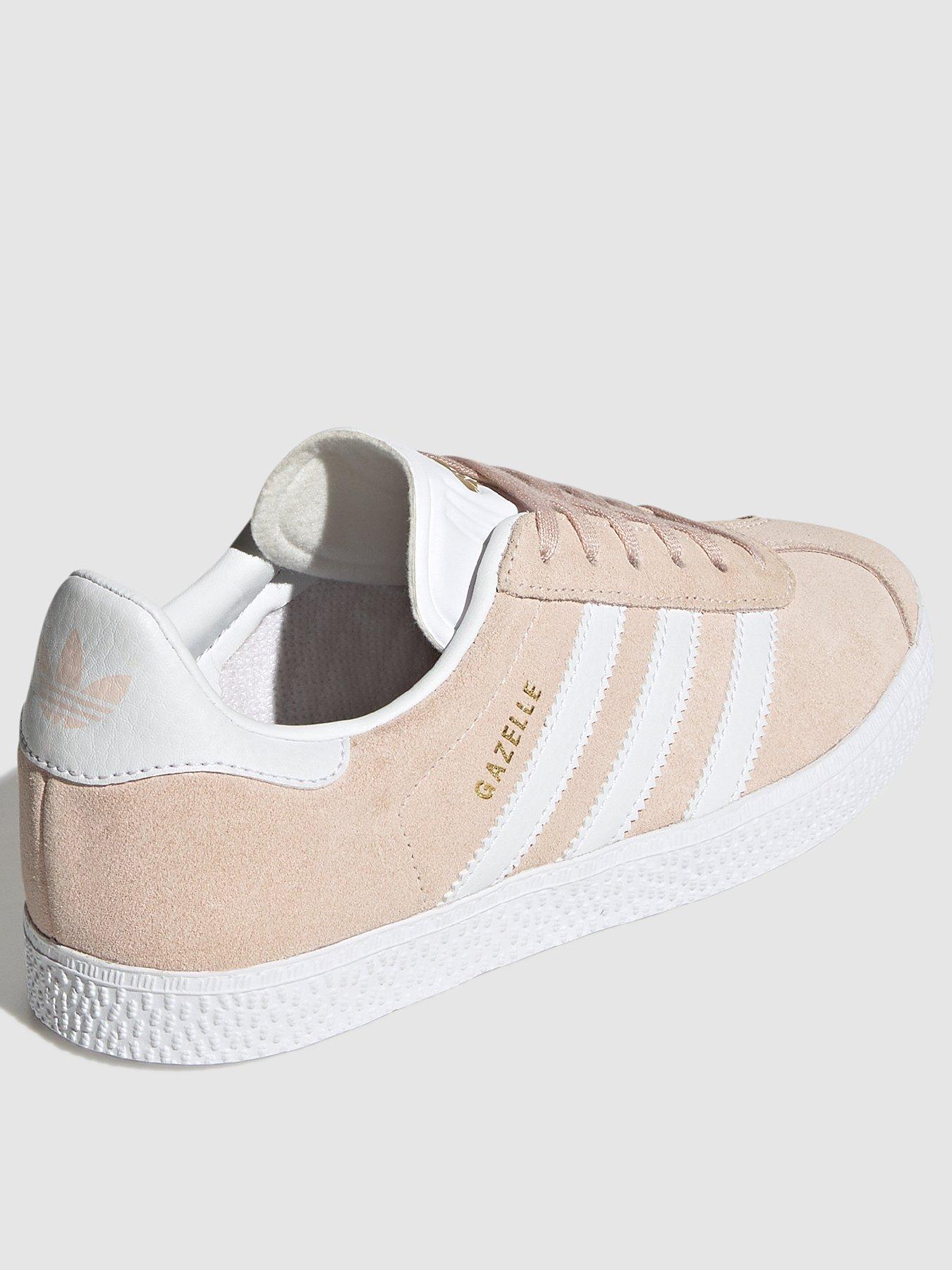 Adidas originals gazelle ii 2024 junior white and pink