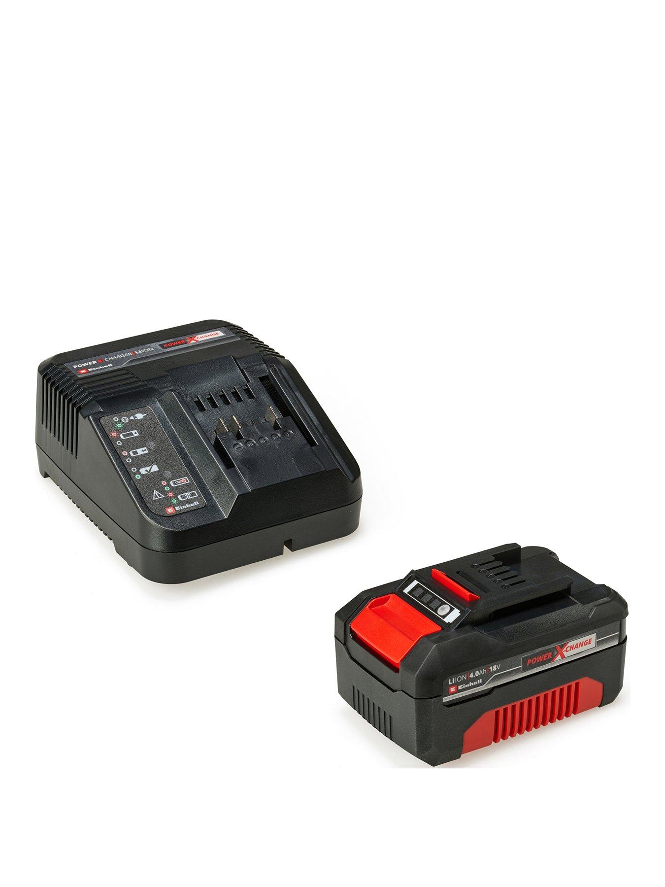 Einhell Power X-Change 18V, 3.0Ah Lithium-Ion Battery Twin Charger