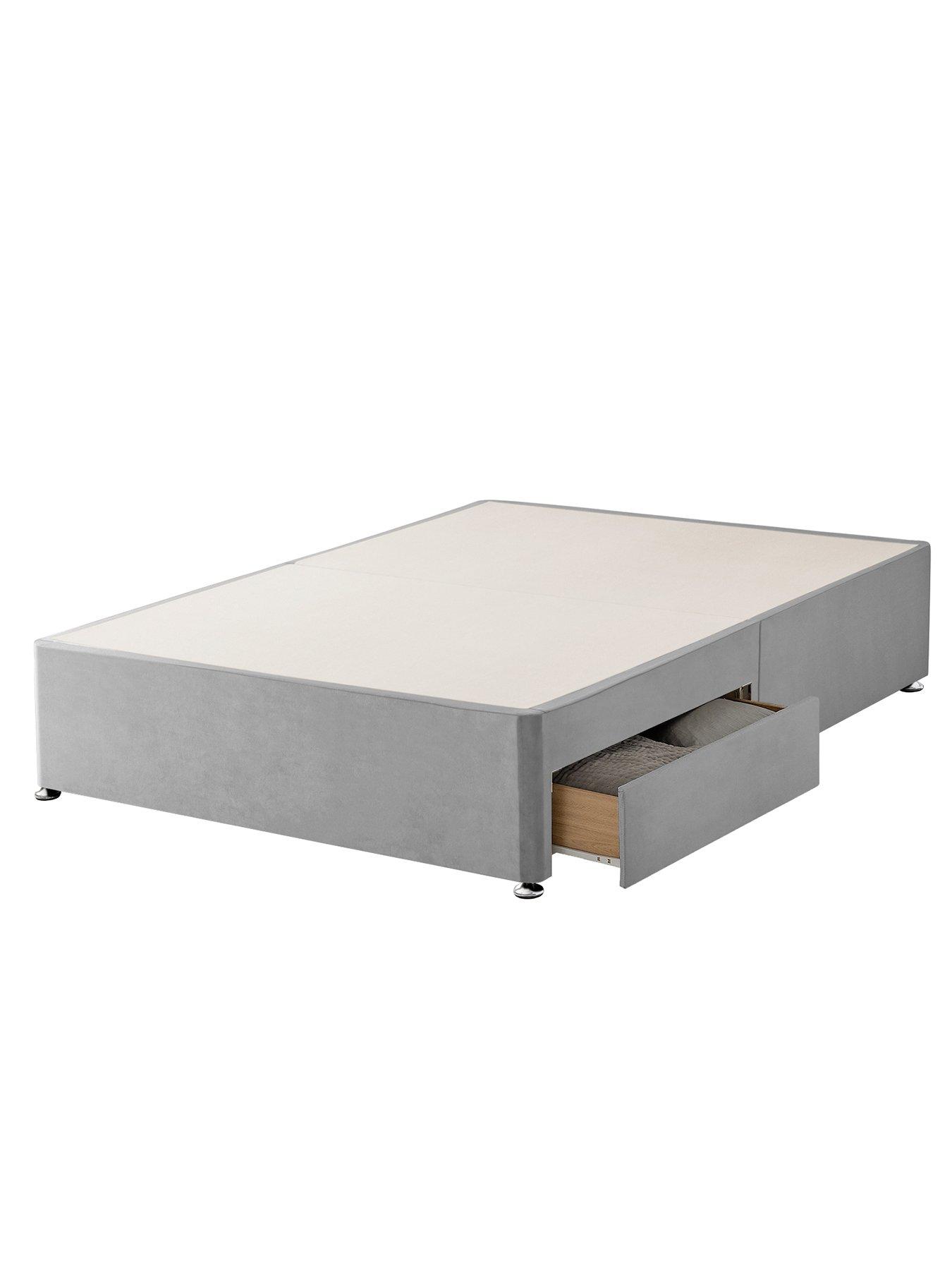 silentnight-velvet-upholstered-divan-bed-base-with-storage-options