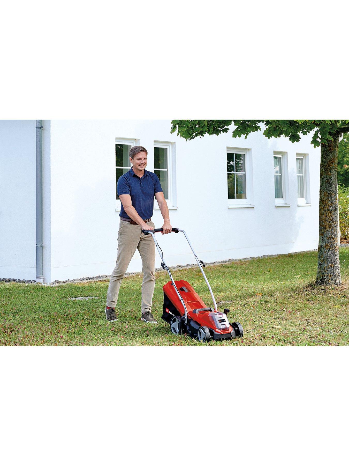 einhell-pxc-33cm-cordless-mower-ge-cm-1833-li-kit-18v-includes-batterystillFront