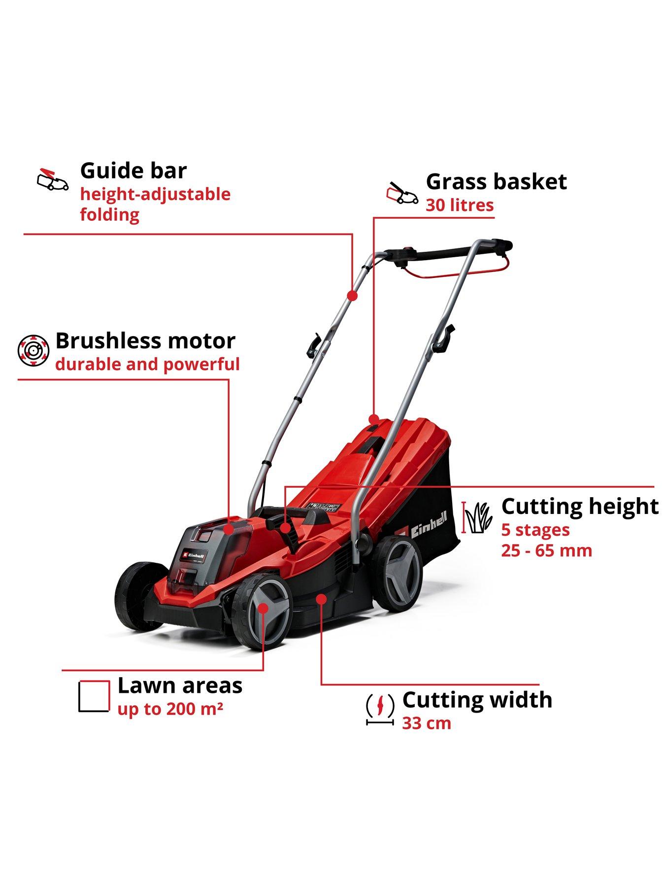 einhell-pxc-33cm-cordless-mower-ge-cm-1833-li-kit-18v-includes-batteryback