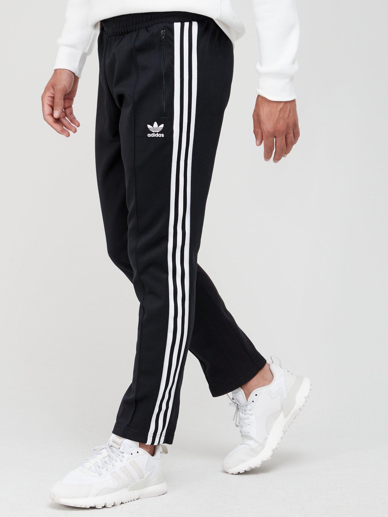 adidas Originals Beckenbauer Tracksuit Bottoms - Black/White | Very Ireland